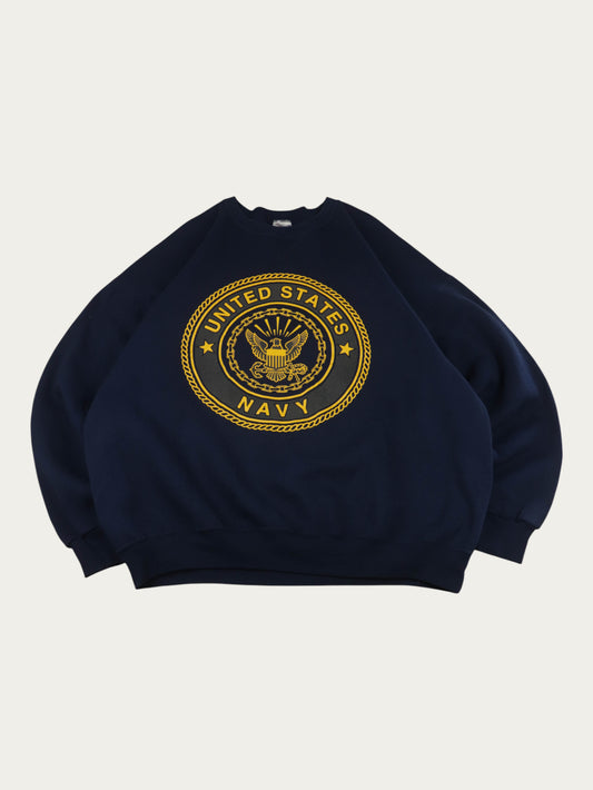 SUDADERA VINTAGE USA NAVY 90S