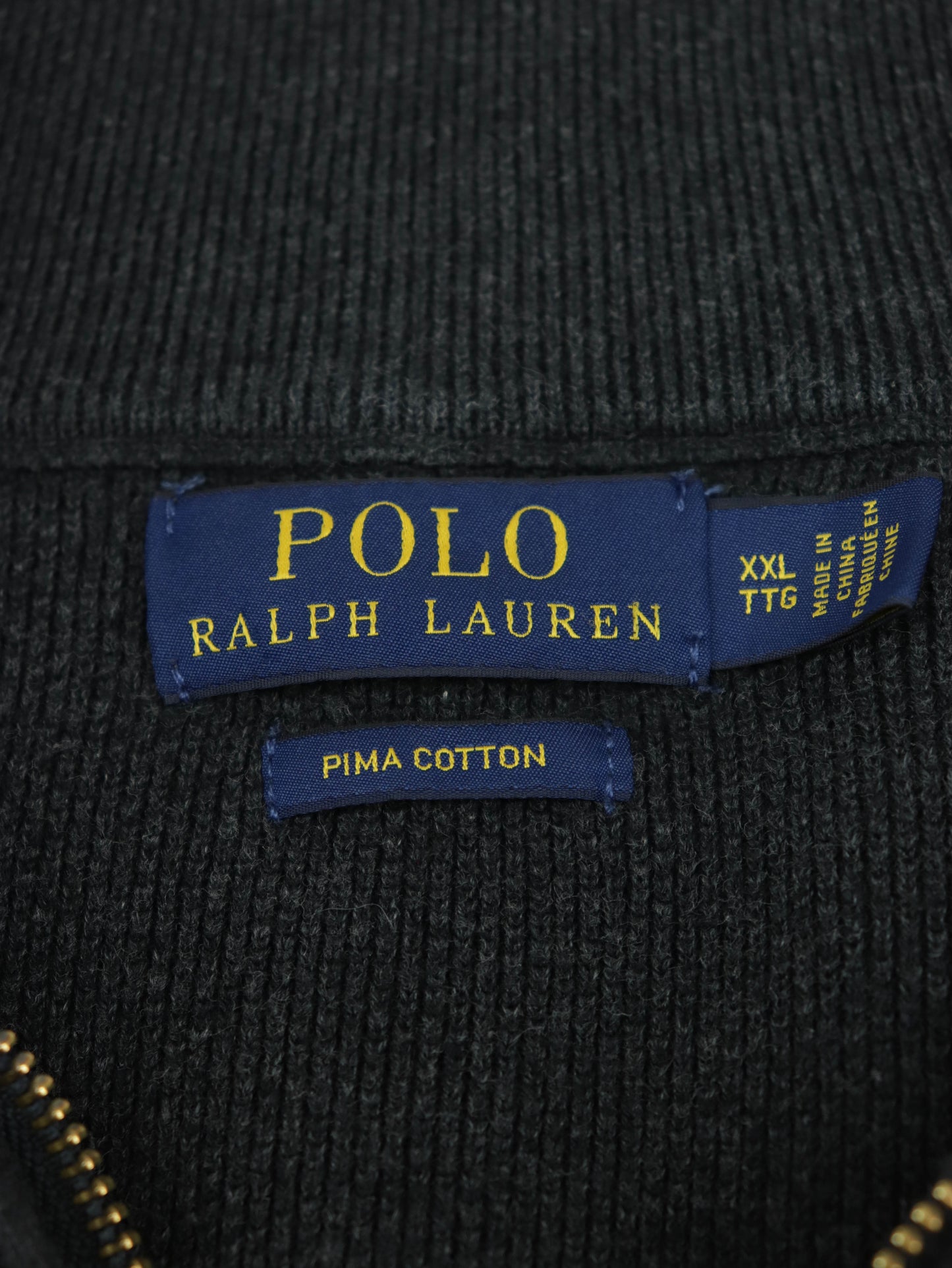 JERSEY ZIP-UP RALPH LAUREN VINTAGE