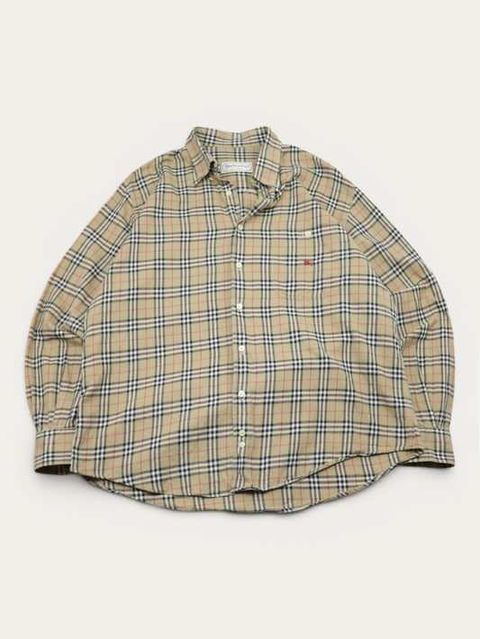 CAMISA BURBERRY NOVA CHECK VINTAGE 90S