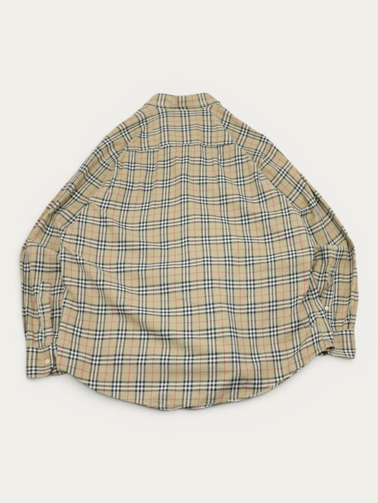 CAMISA BURBERRY NOVA CHECK VINTAGE 90S