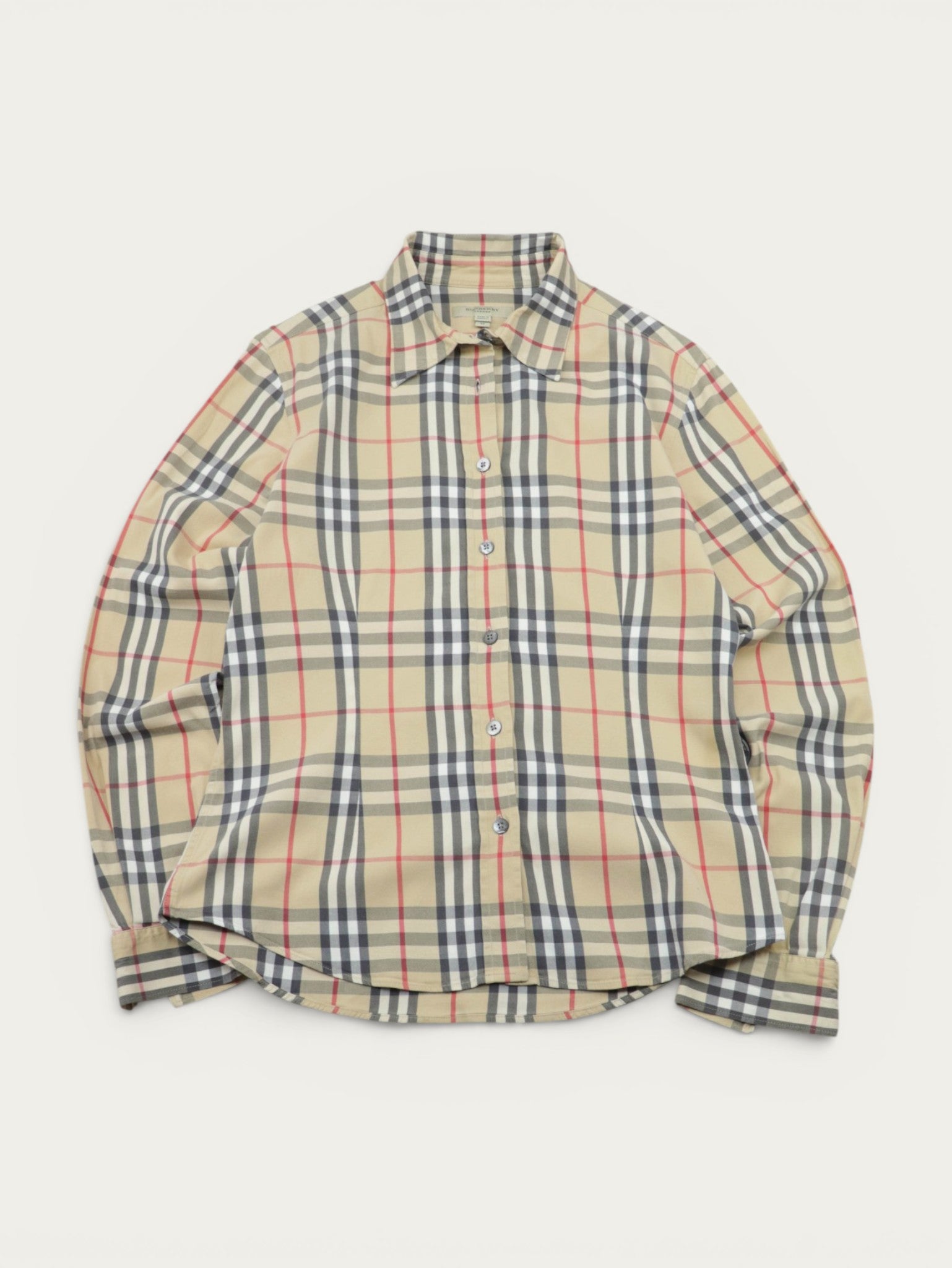 CAMISA BURBERRY NOVA CHECK VINTAGE 00S