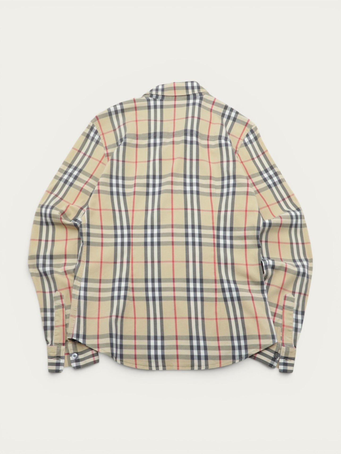 CAMISA BURBERRY NOVA CHECK VINTAGE 00S
