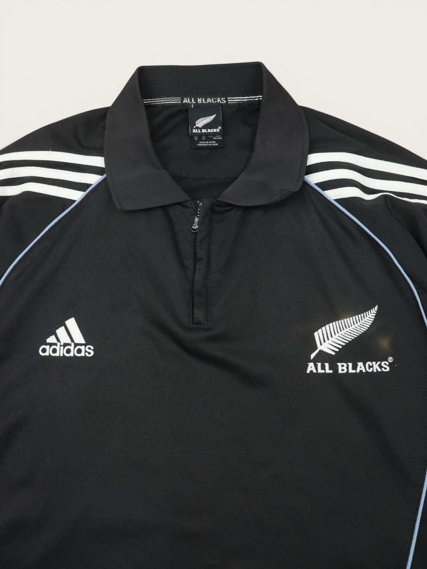 POLO ADIDAS ALL BLACK VINTAGE 00S