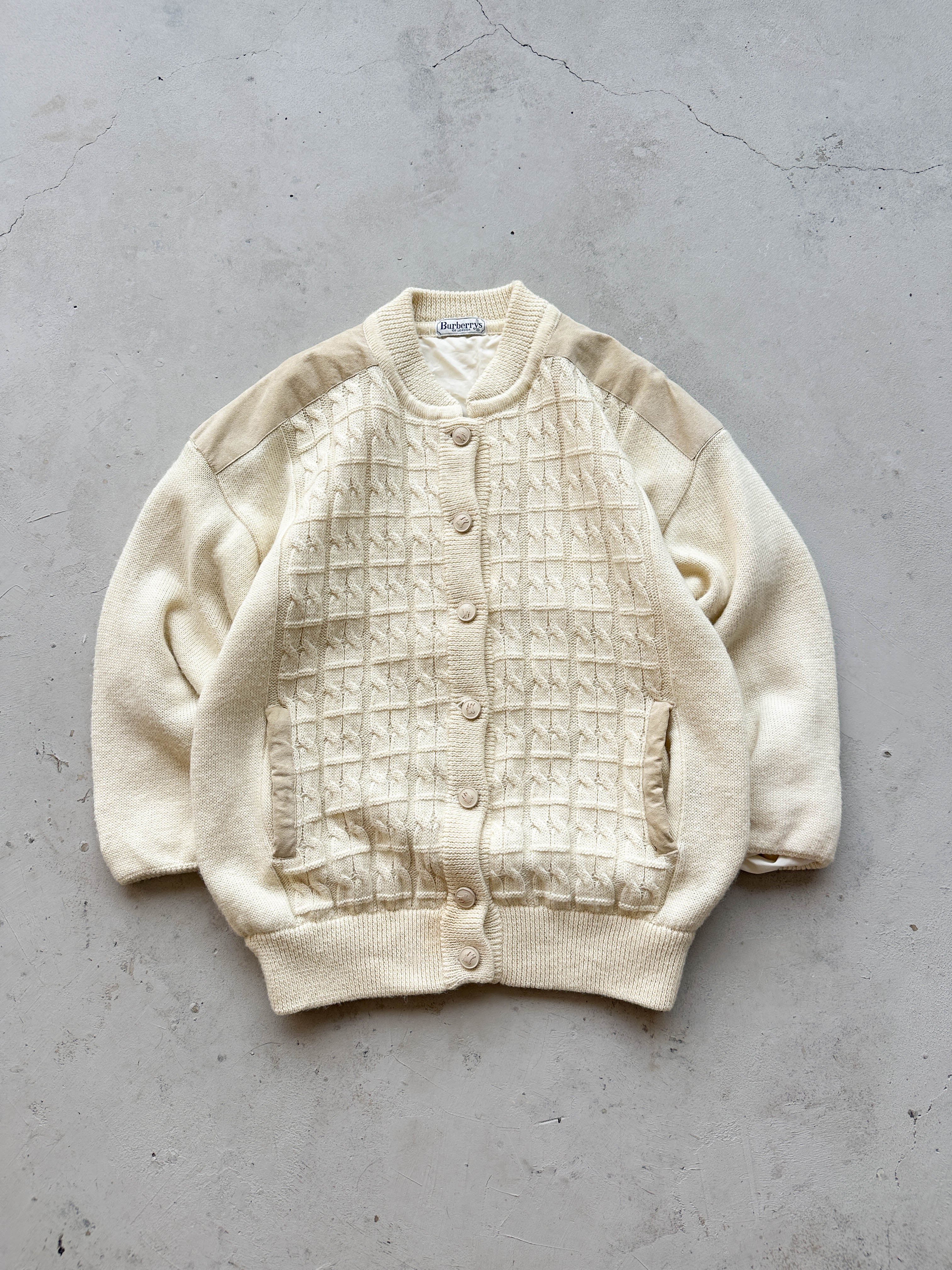 Cardigan Burberry vintage 90s