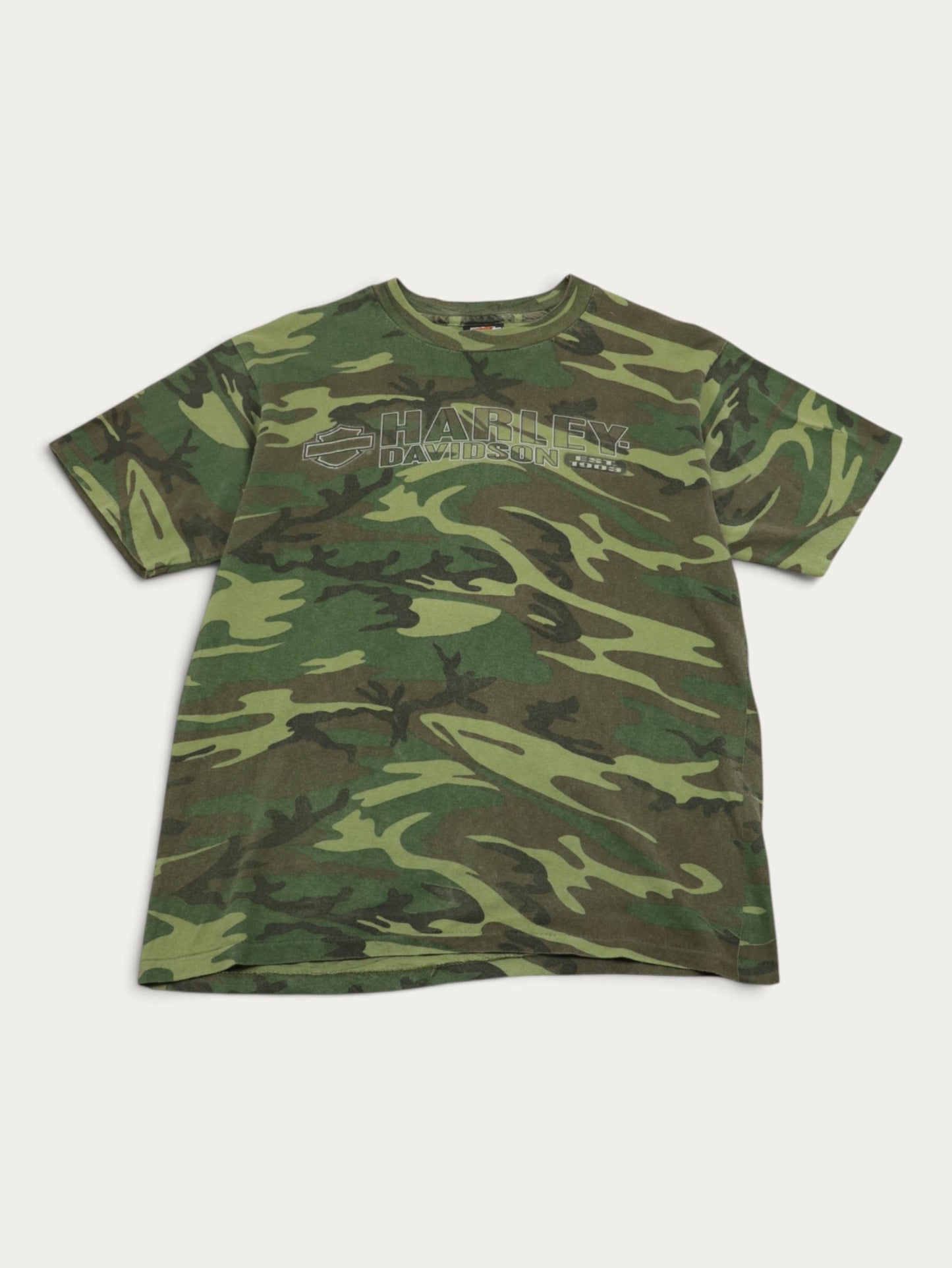 CAMISETA HARLEY DADVIDSON CAMO VINTAGE 00S