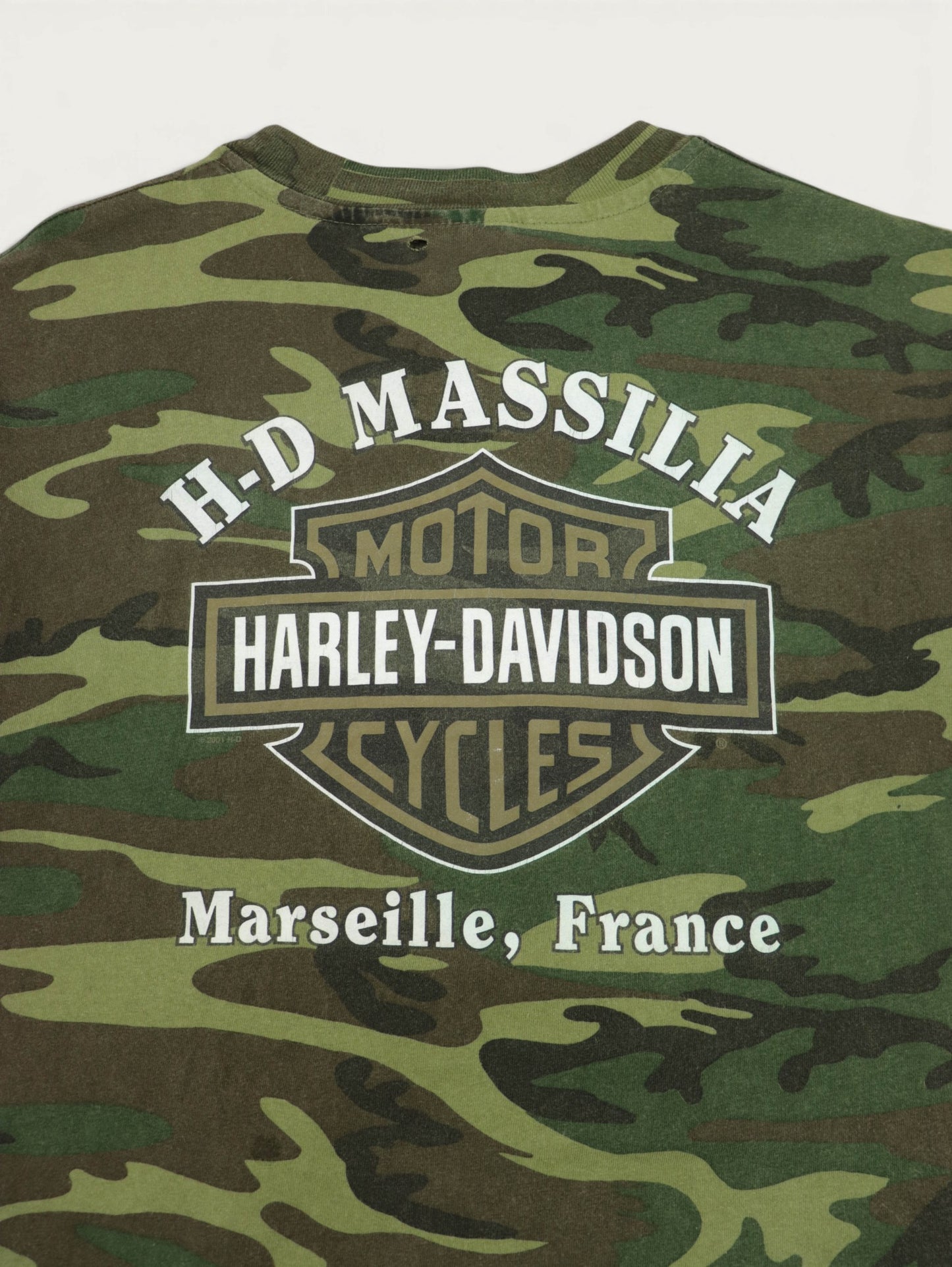 CAMISETA HARLEY DADVIDSON CAMO VINTAGE 00S