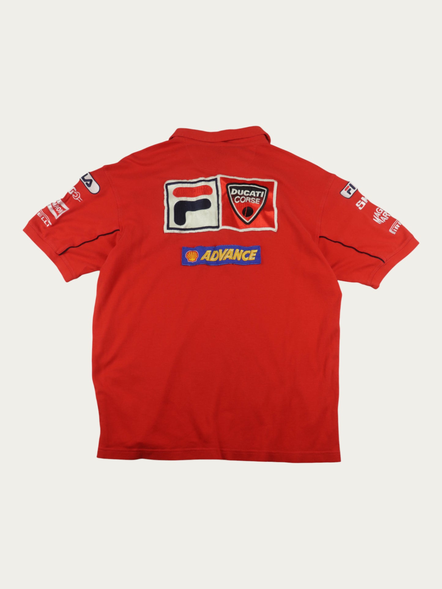 POLO FILA DUCATI MOTO SPORT VINTAGE 90S