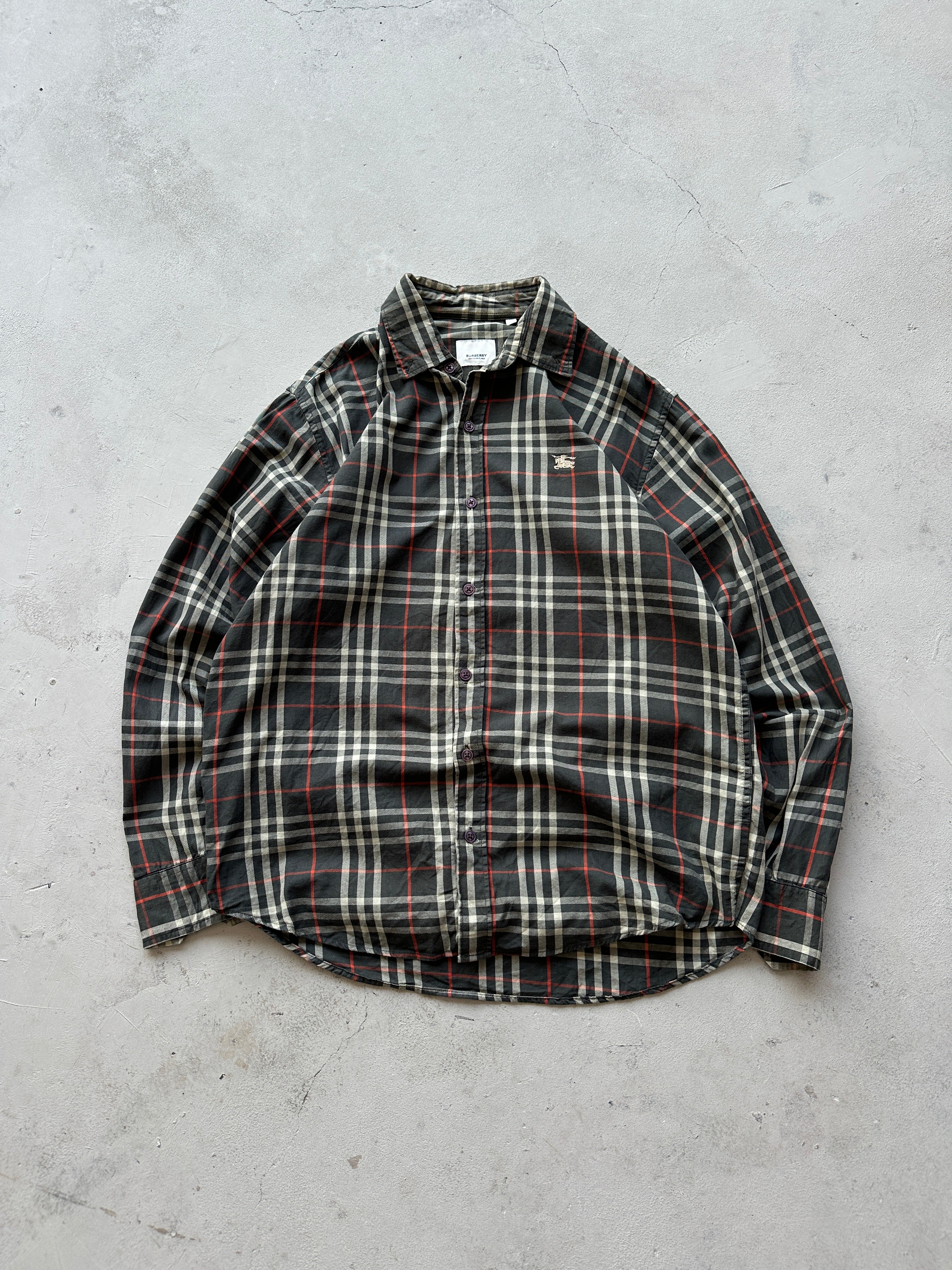 Camisa Burberry vintage