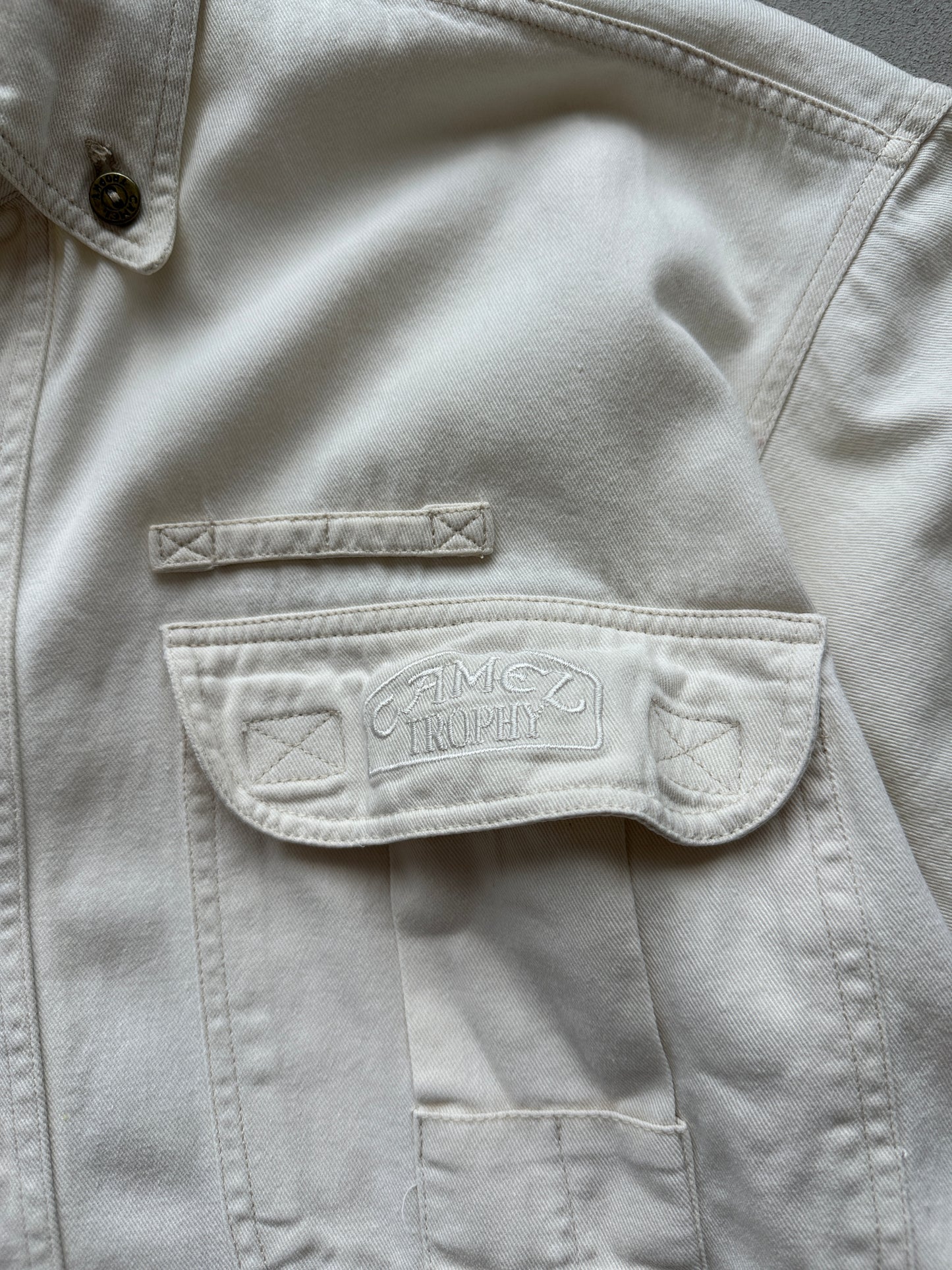 Camisa Camel vintage 90s