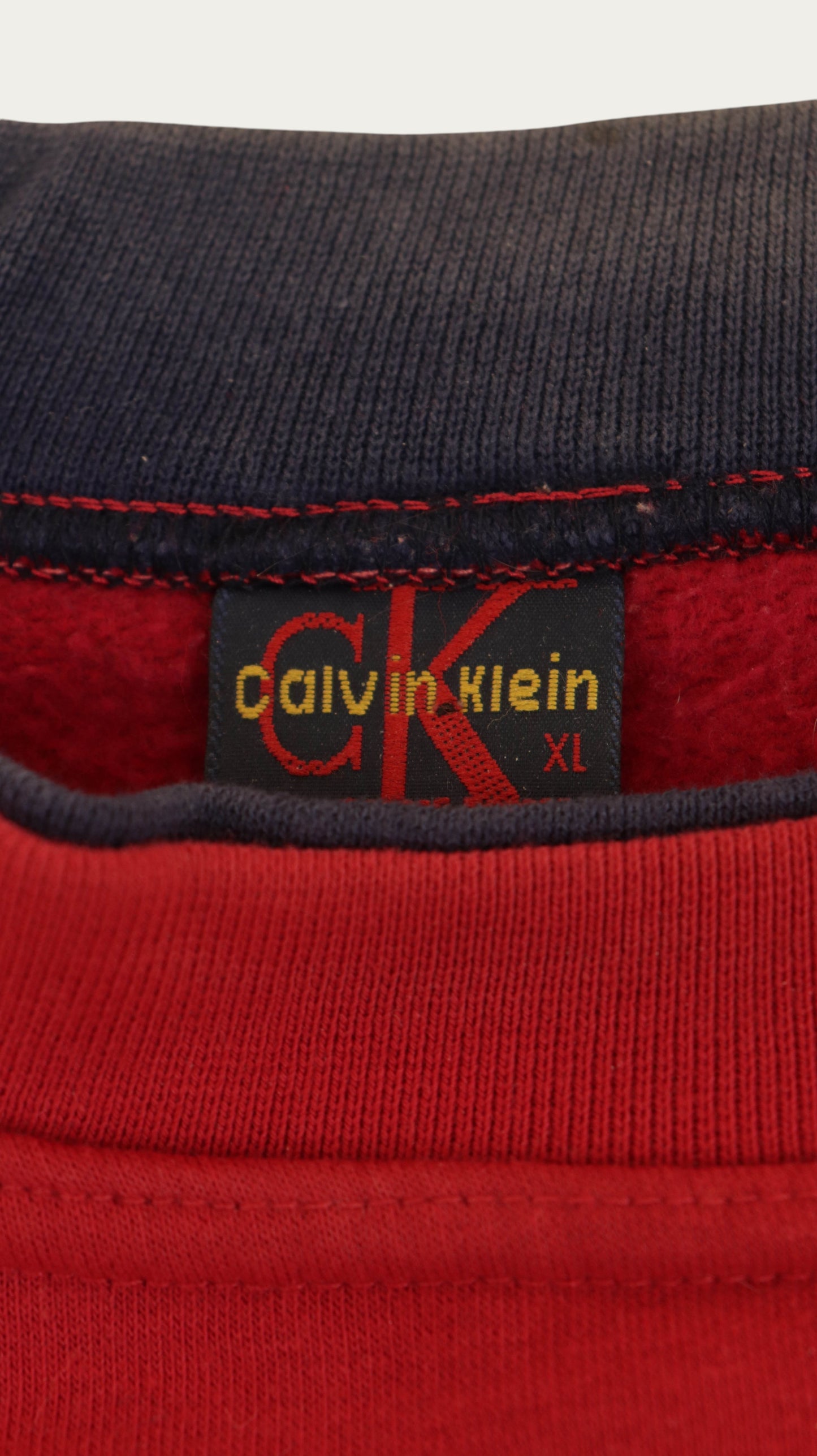 SUDADERA CALVIN KLEIN VINTAGE 90S BOOTLEG
