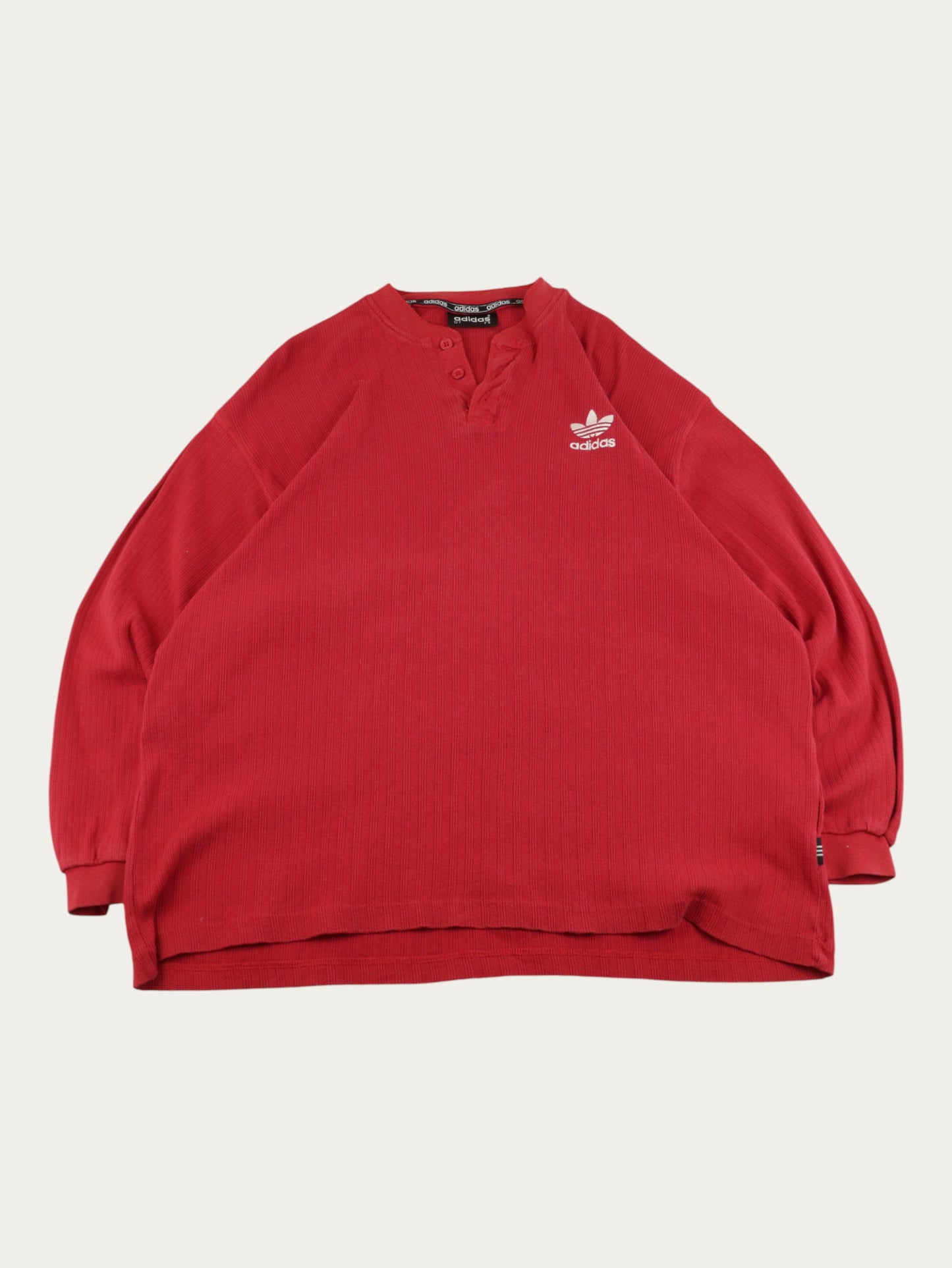 CAMISETA HENLEY ADIDAS VINTAGE 90S