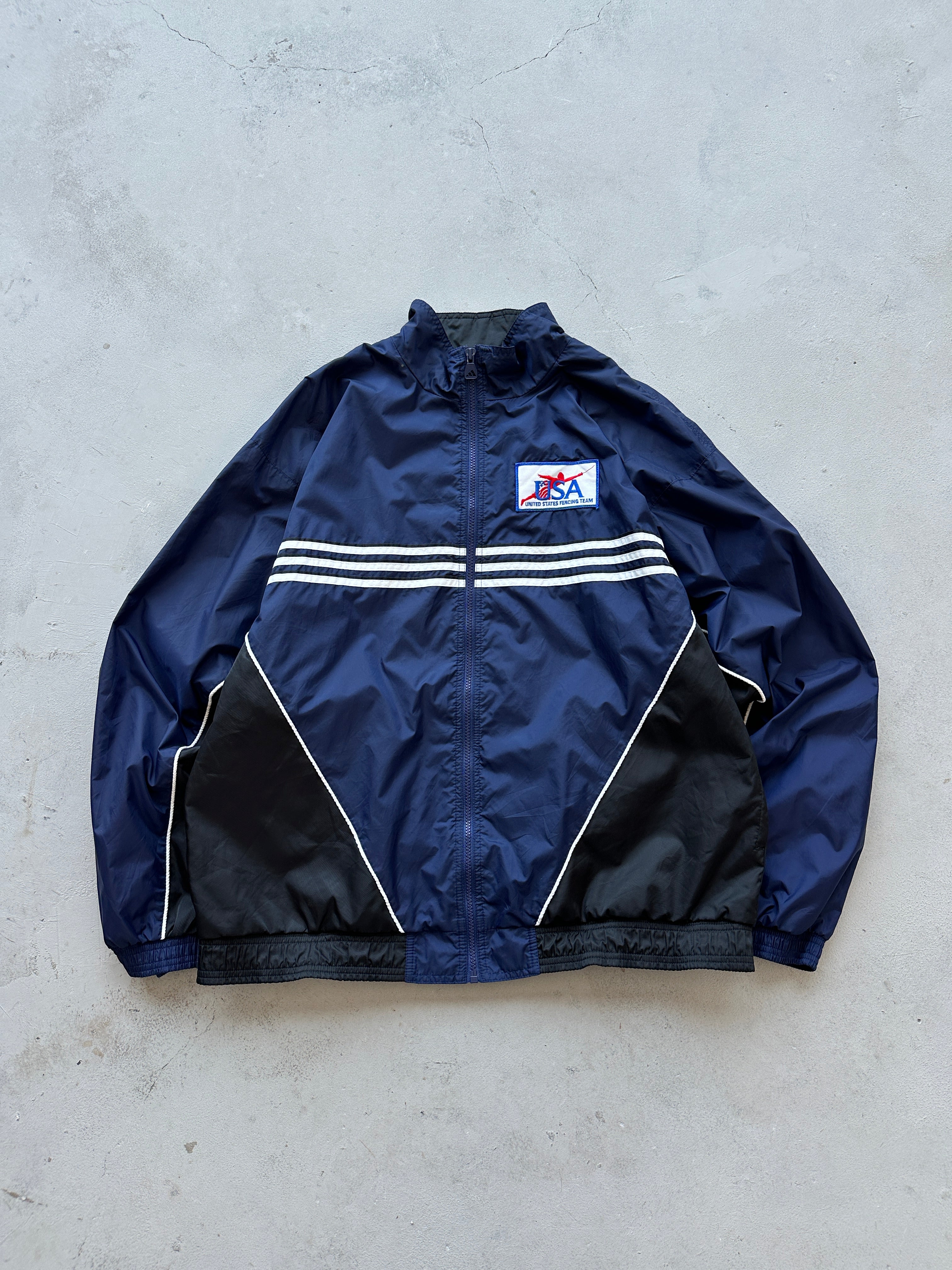 Chaqueta Adidas USA Fencing Team vintage 90s