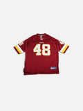 Reebok 1990s Red Skins NFL T-Shirt
