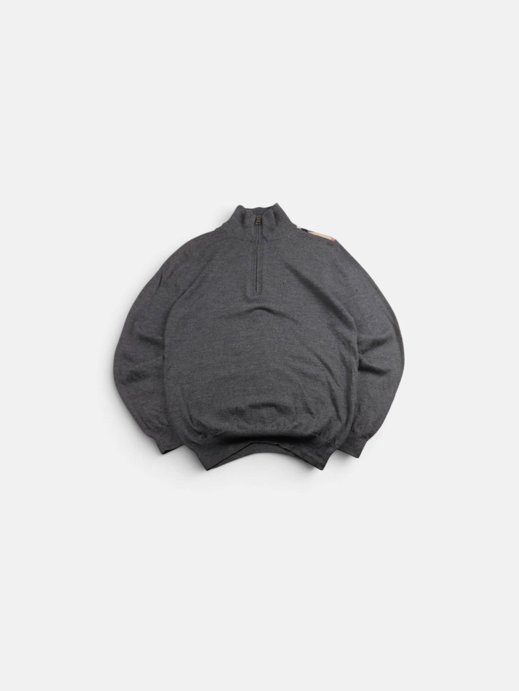 Burberry Zip Up Sweater