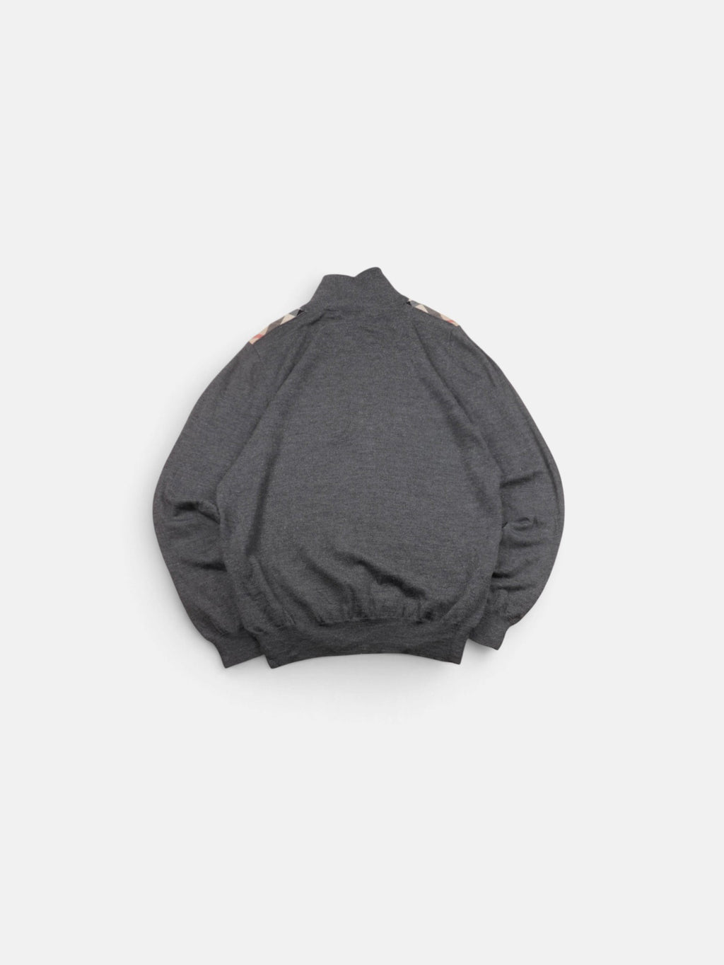 Burberry Zip Up Sweater
