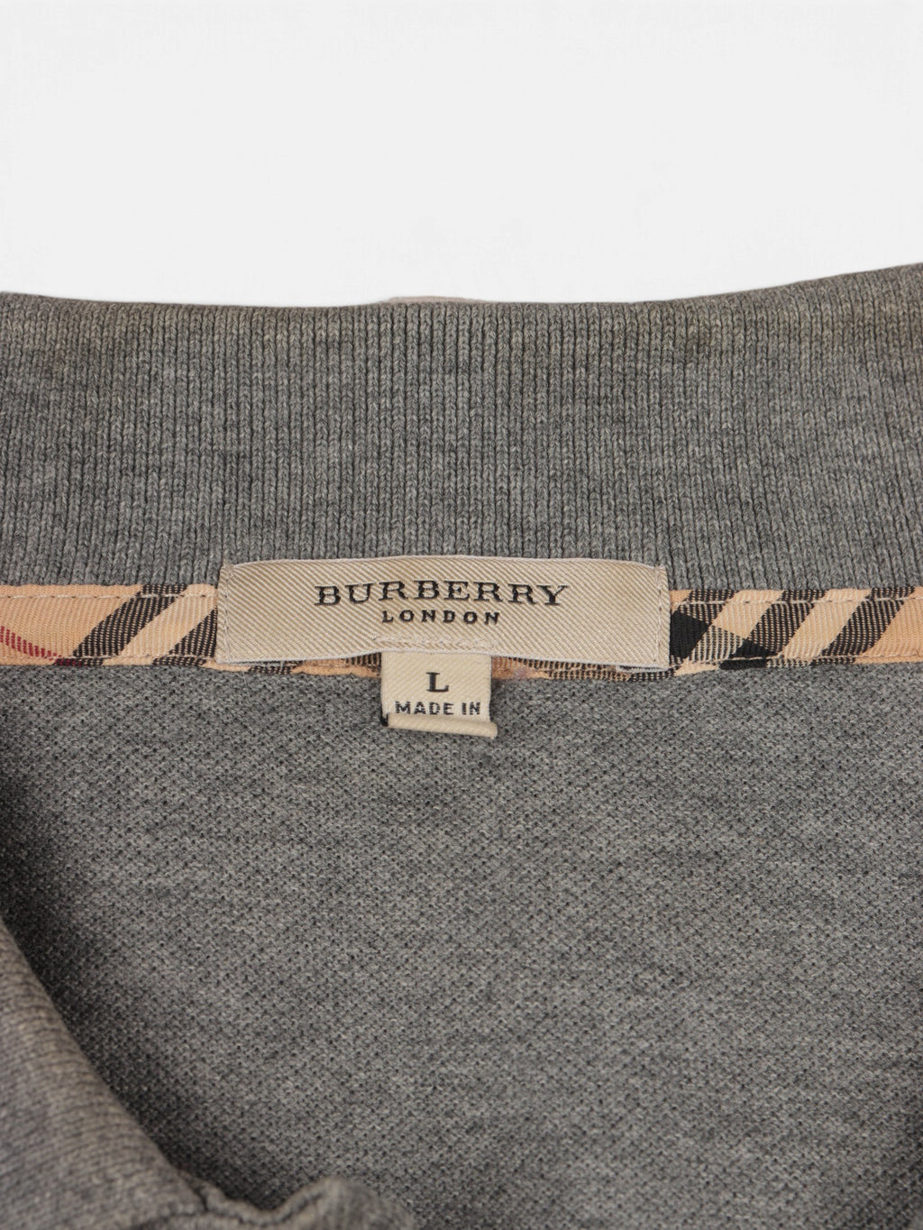 Burberry Long Sleeve Polo
