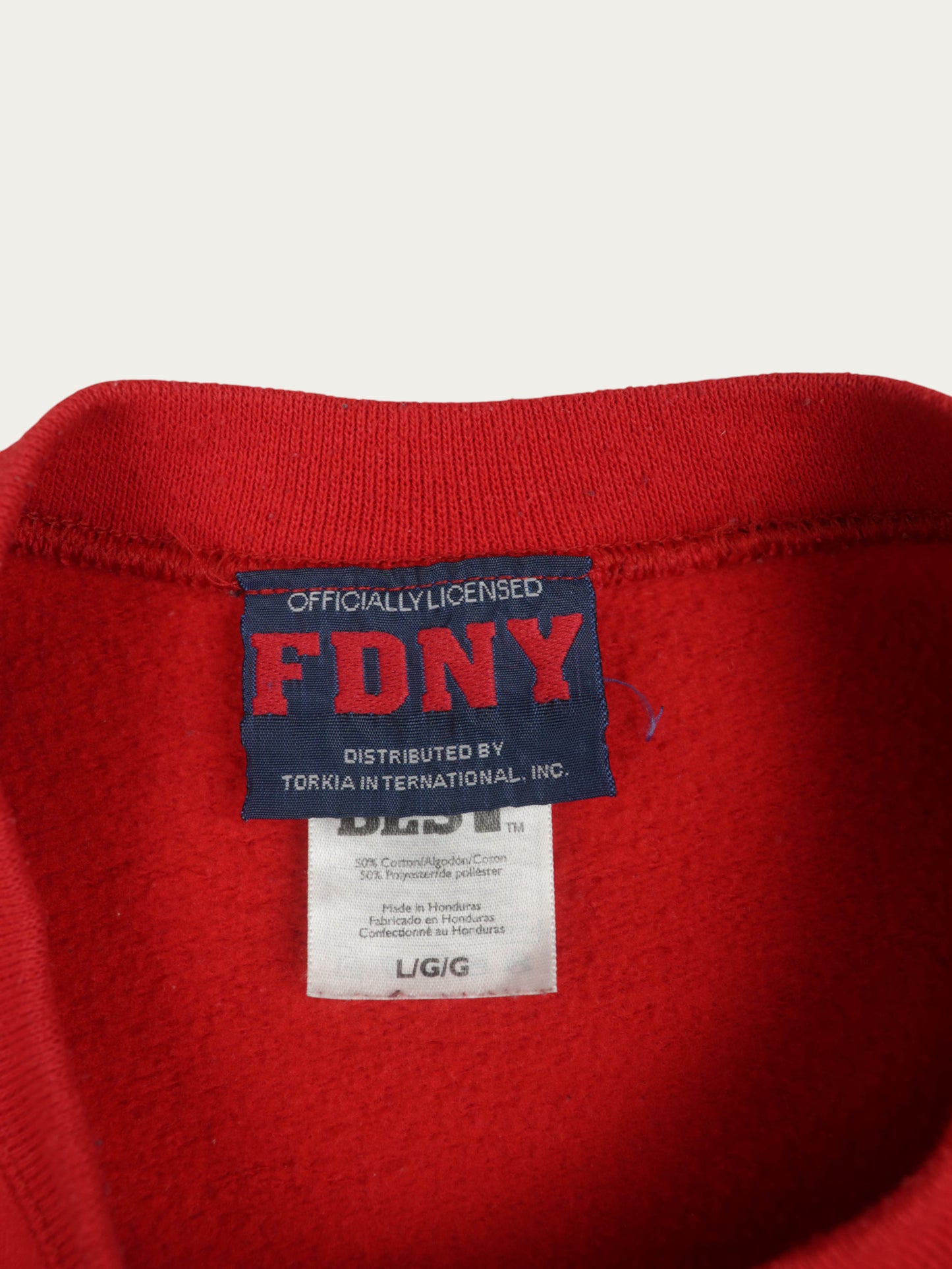 FIRE DEPARMENT NY VINTAGE SWEATSHIRT