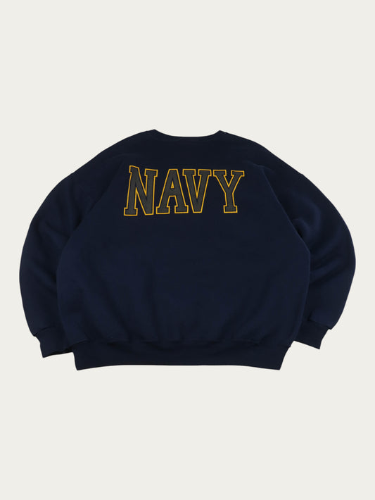 SUDADERA VINTAGE USA NAVY 90S