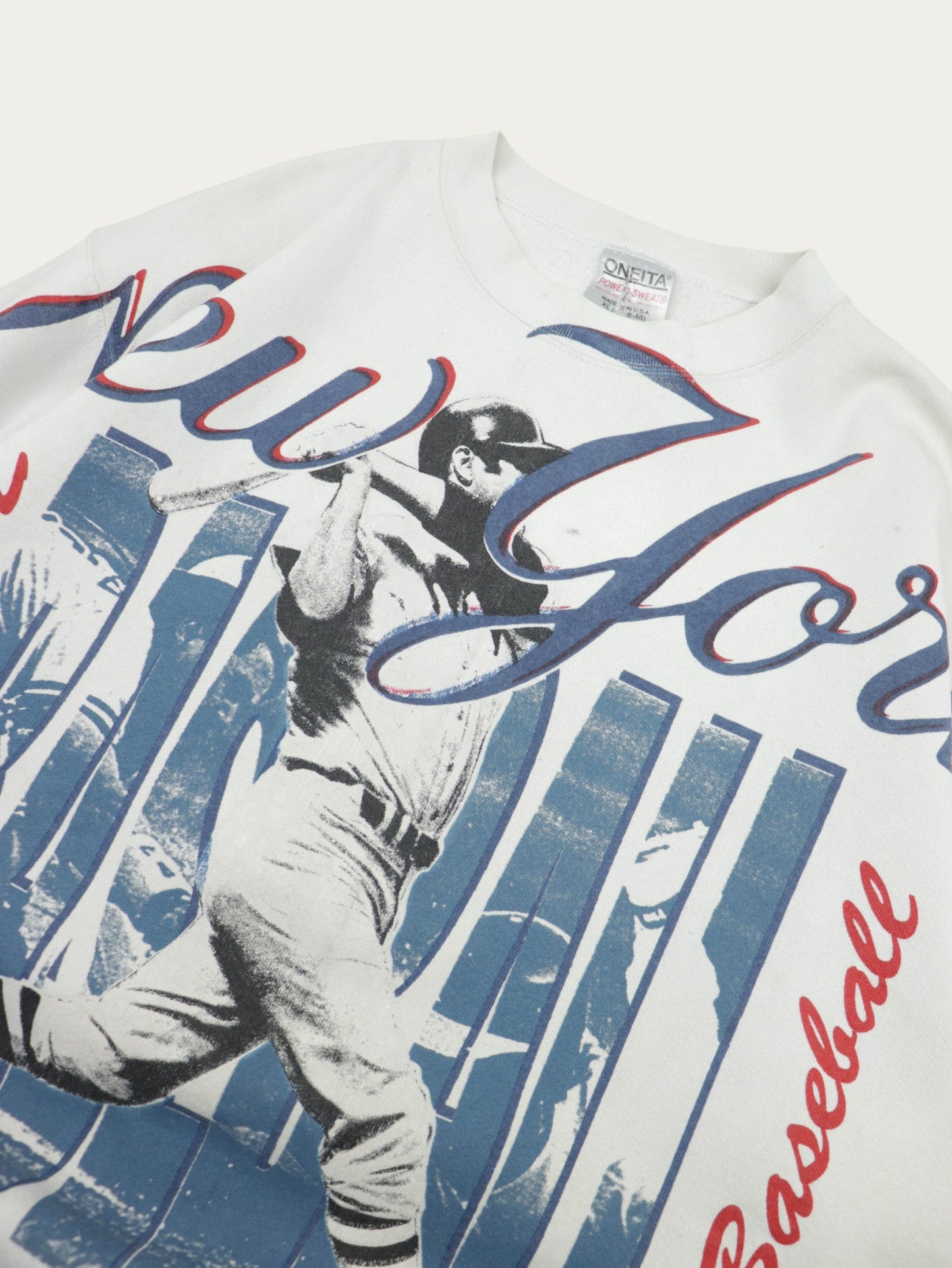 SUDADERA NEW YORK BASEBALL VINTAGE 90S