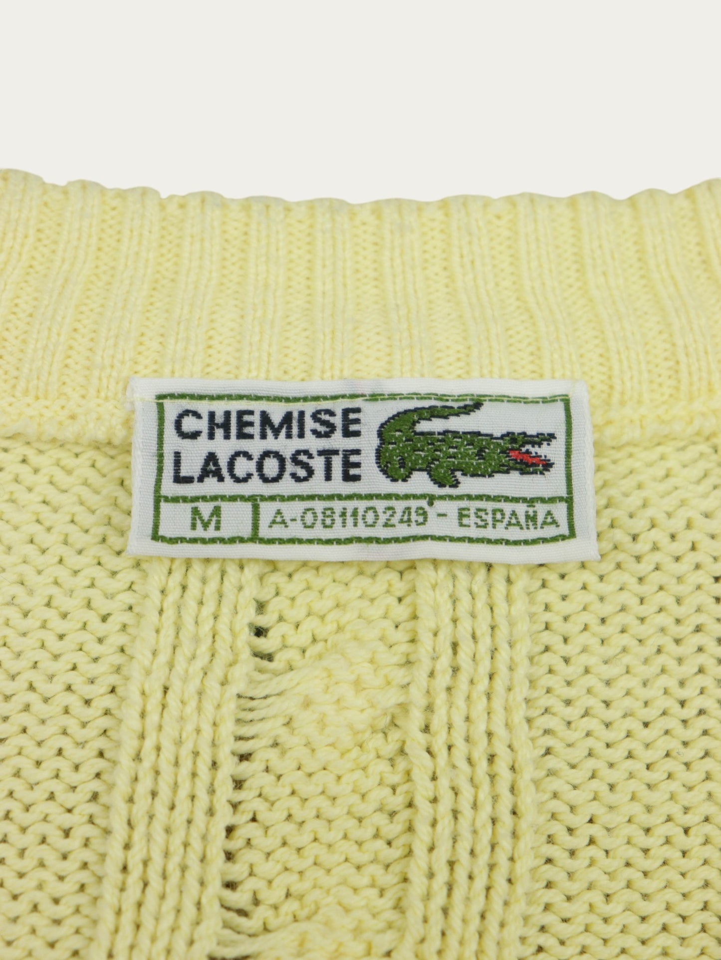 JERSEY LACOSTE VINTAGE 90S