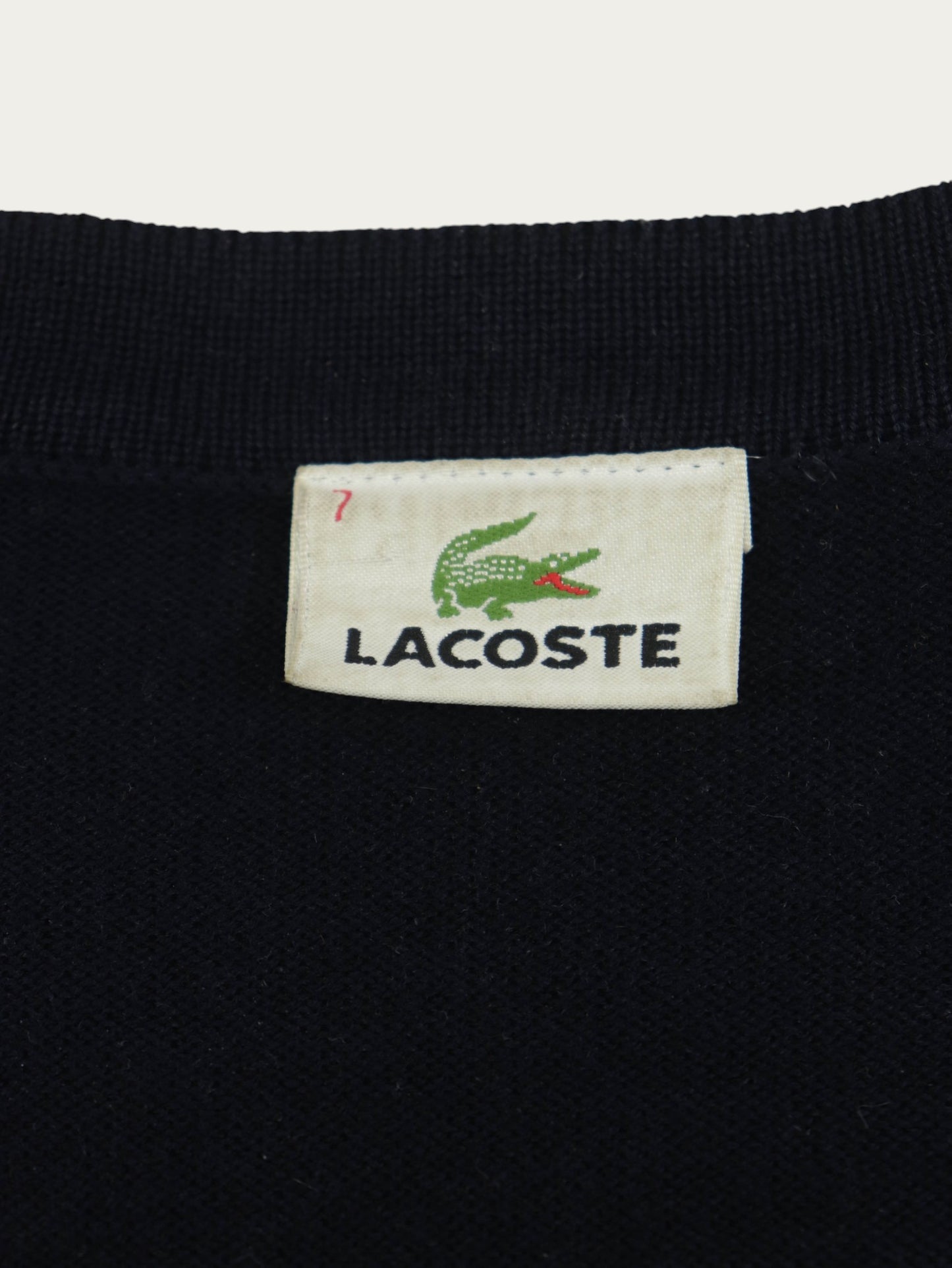 CARDIGAN LACOSTE VINTAGE 90S