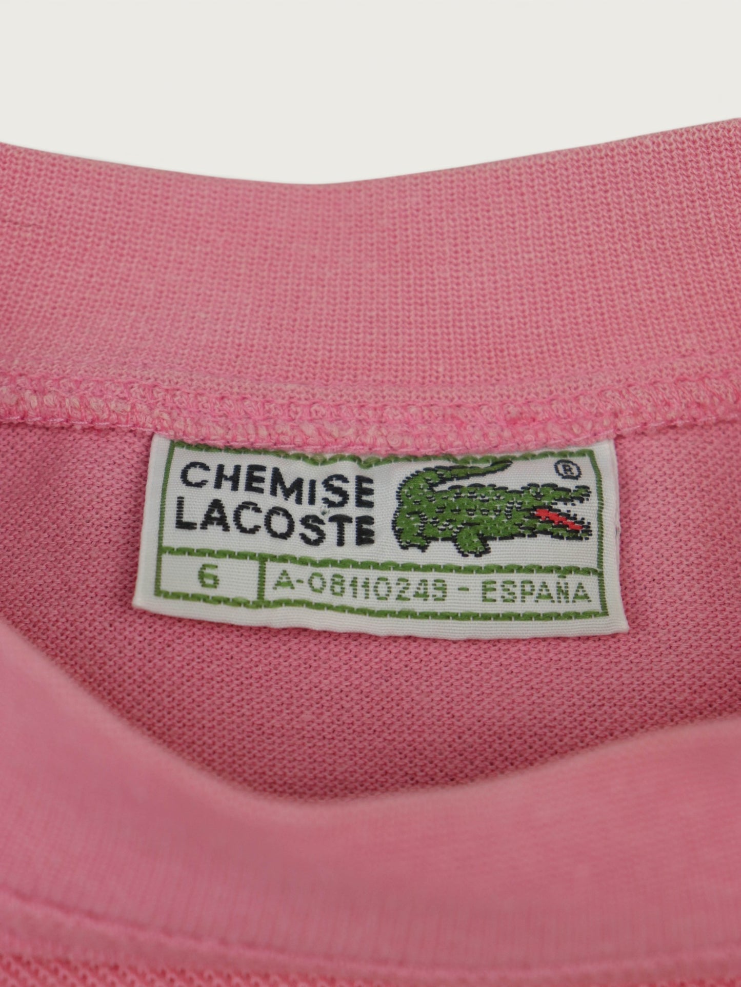 CAMISETA LACOSTE VINTAGE 90S
