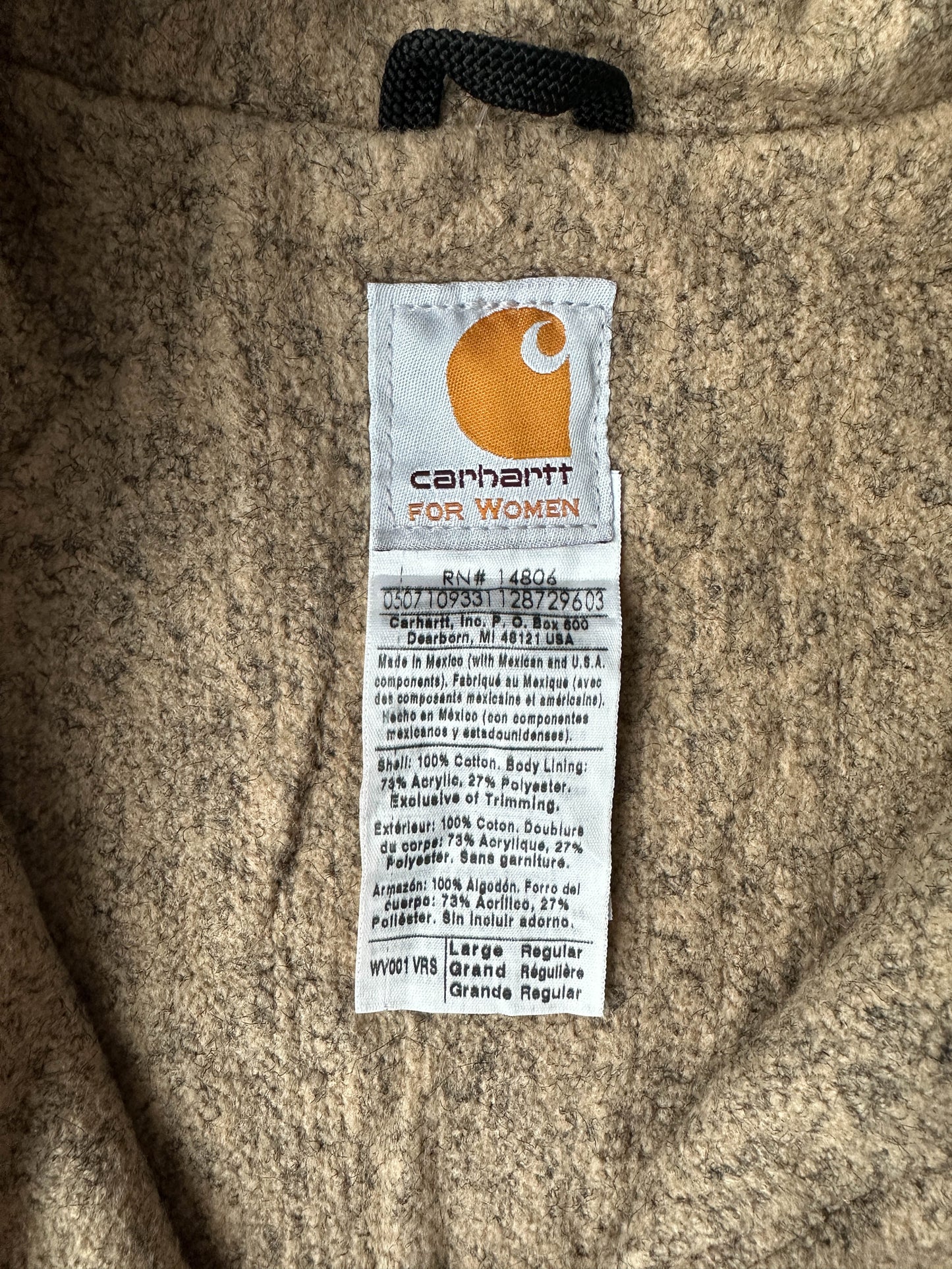 Chaleco Carhartt women vintage