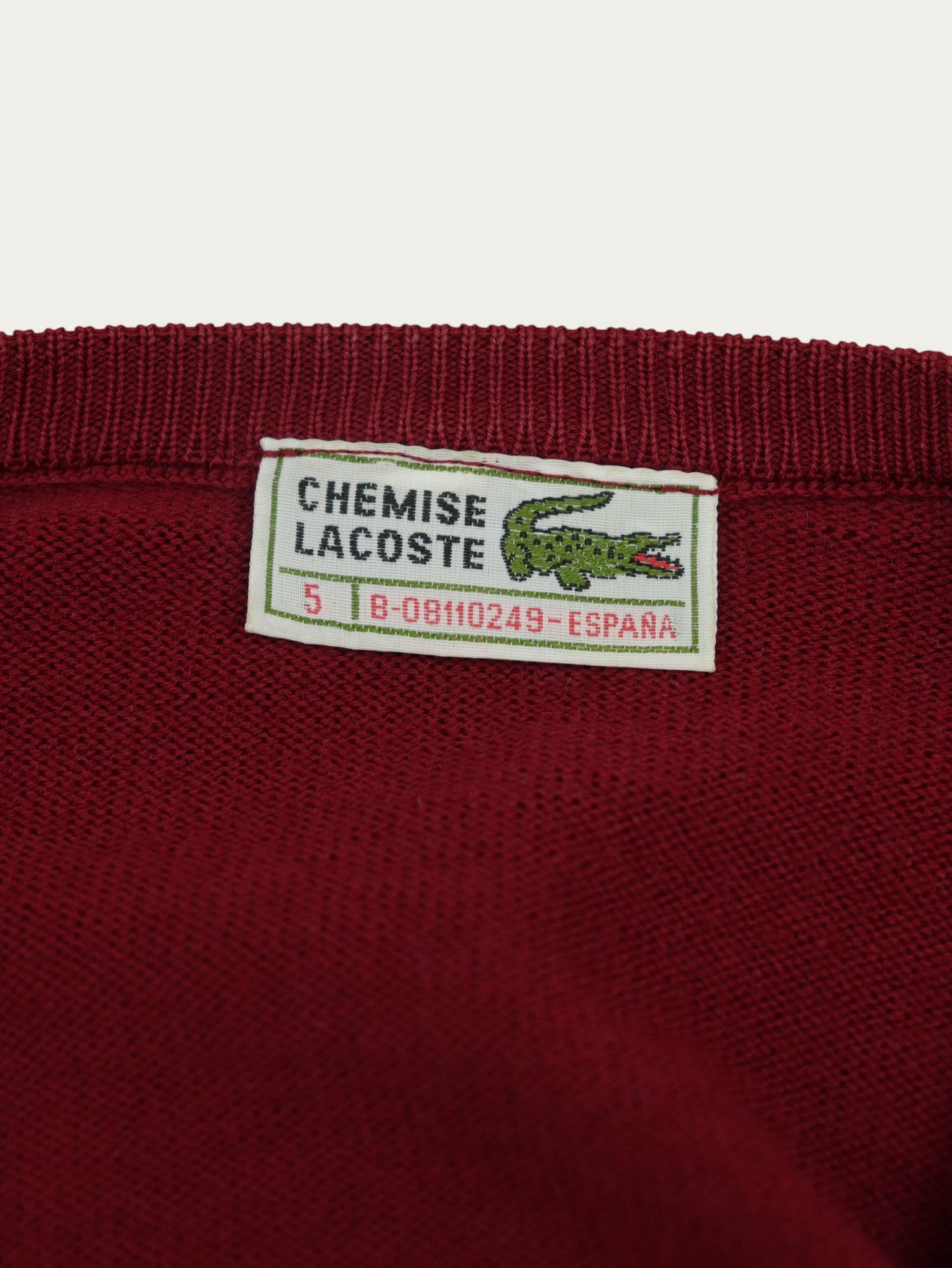 JERSEY LACOSTE VINTAGE 90S