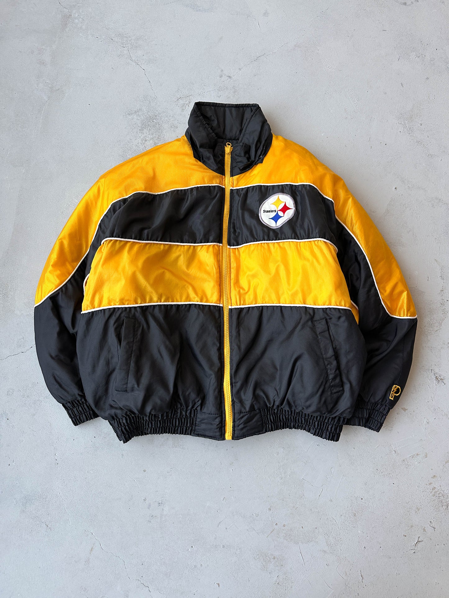 Chaqueta Pro Player Steelers vintage 90s