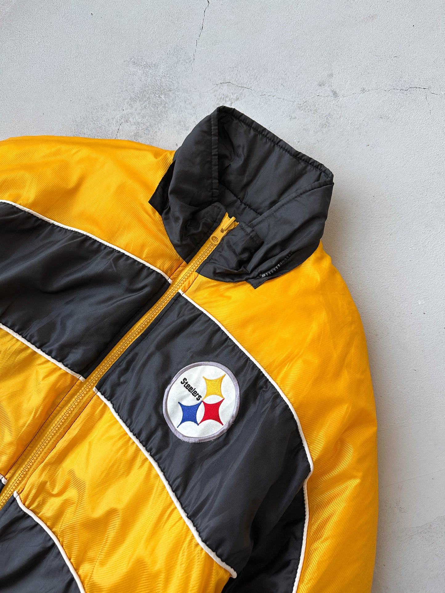 Chaqueta Pro Player Steelers vintage 90s