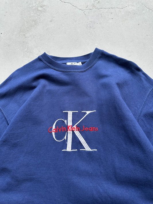 Sudadera Calvin Klein vintage bootleg 90s