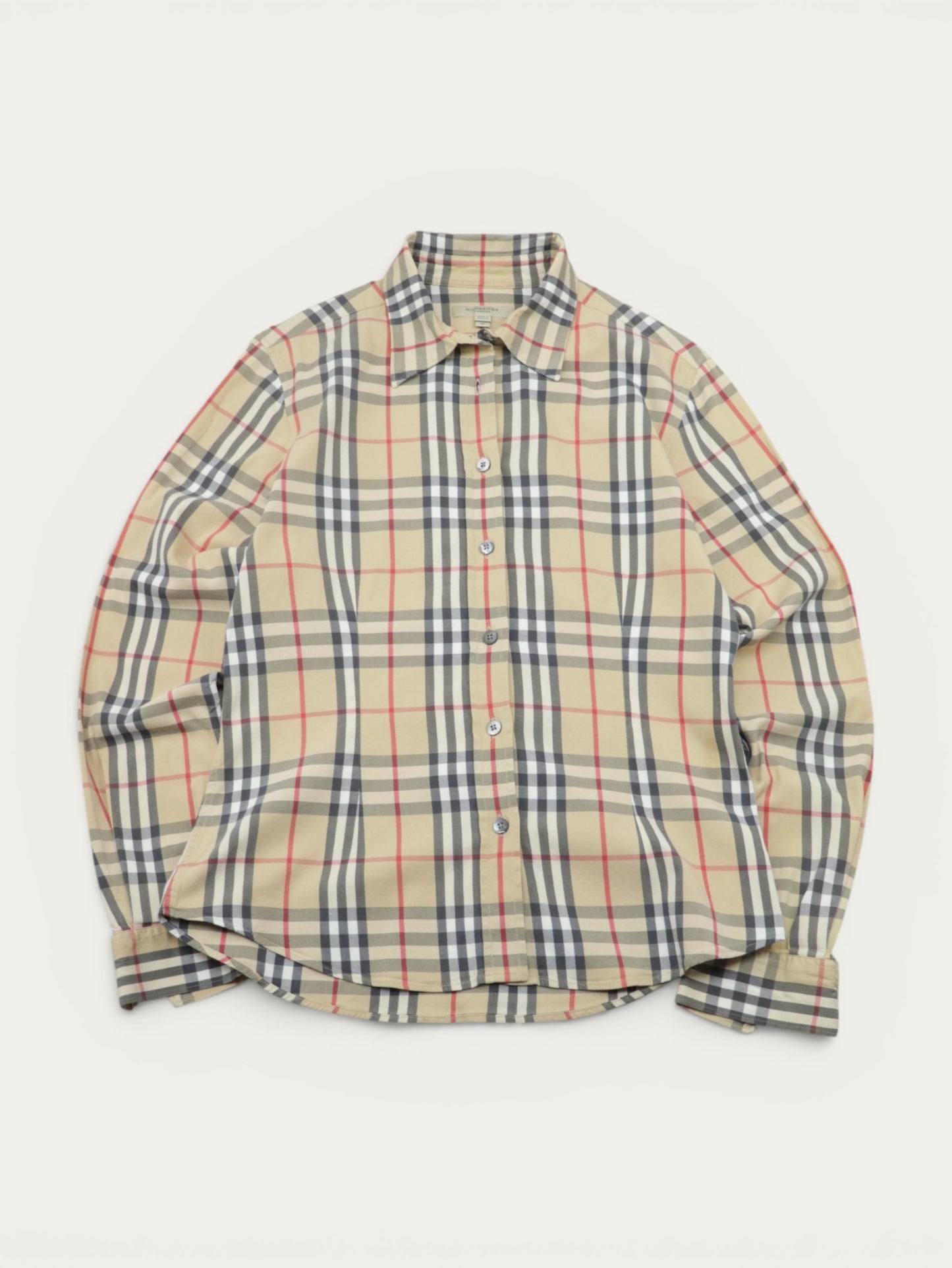 CAMISA BURBERRY NOVA CHECK VINTAGE 00S