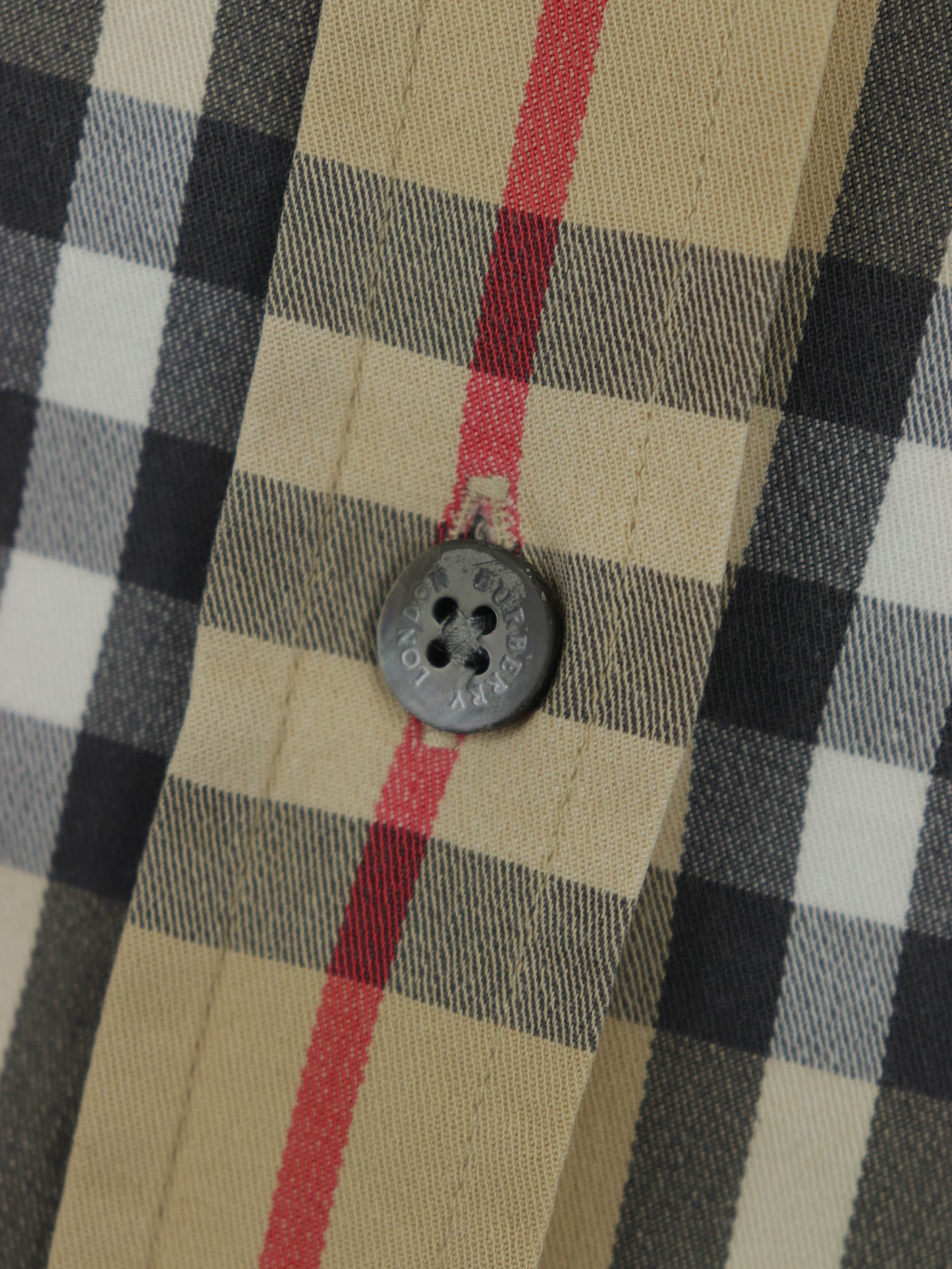 CAMISA BURBERRY NOVA CHECK VINTAGE 00S