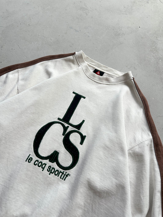Sudadera Le Coq Sportif vintage 90s