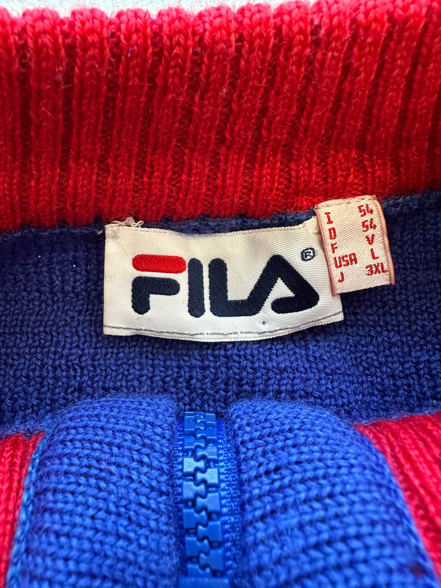 Jersey Fila vintage 90s