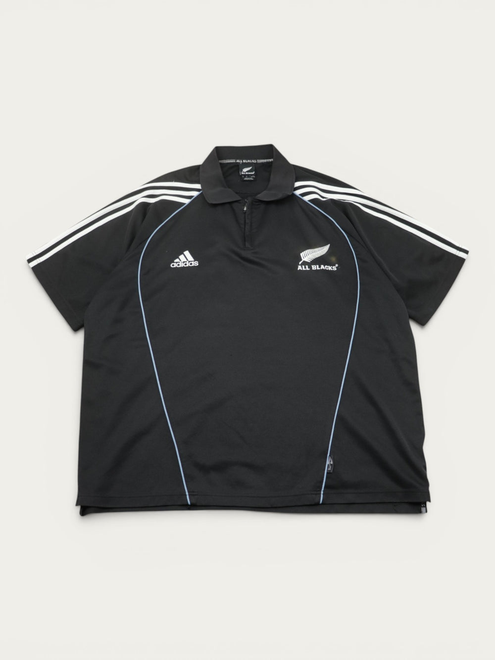 POLO ADIDAS ALL BLACK VINTAGE 00S