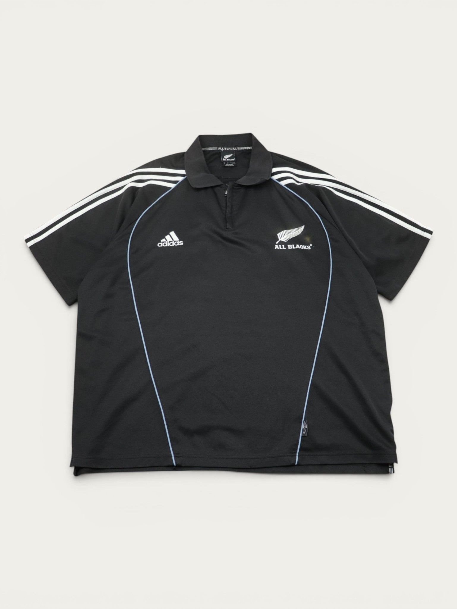 POLO ADIDAS ALL BLACK VINTAGE 00S