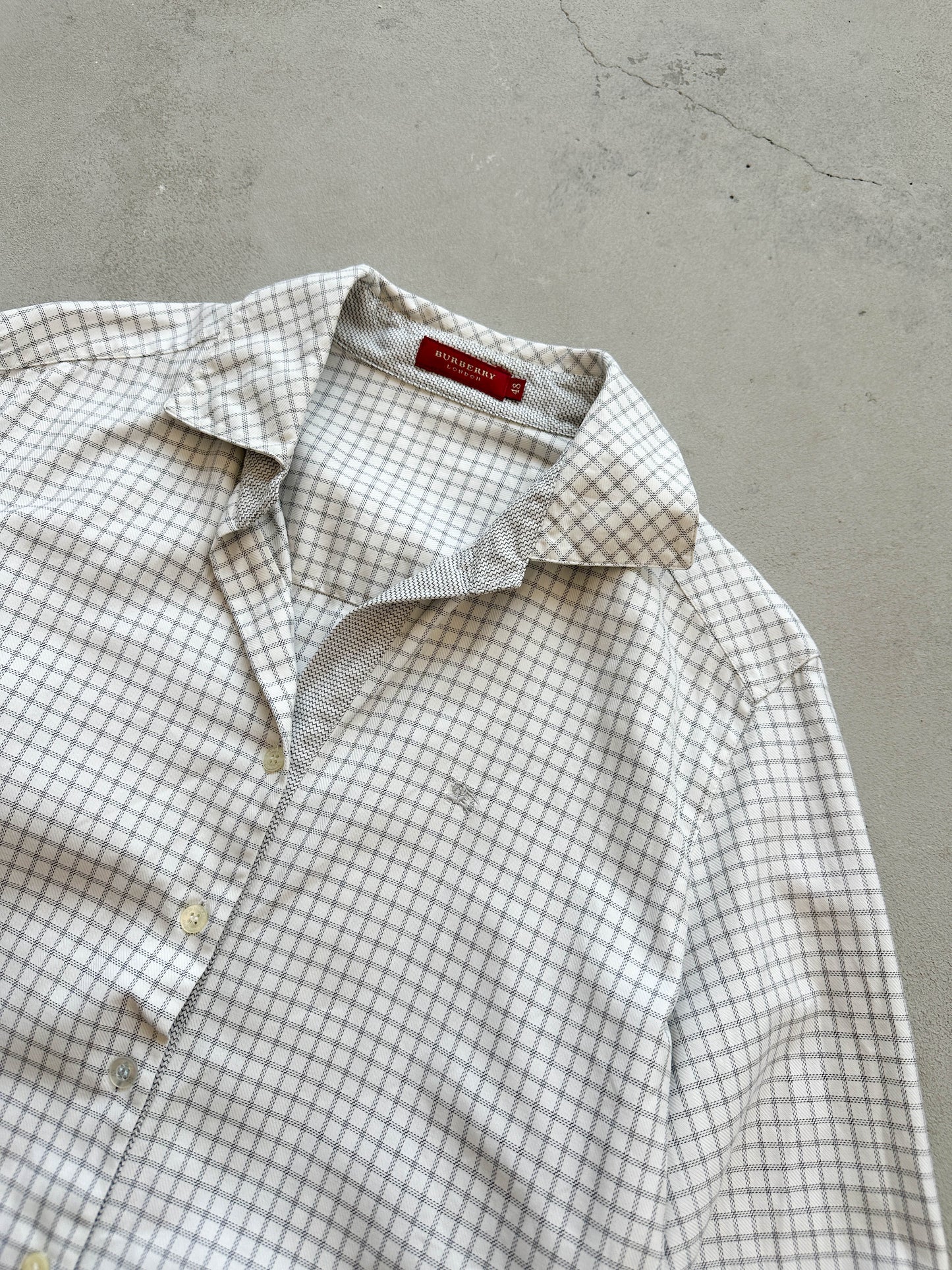 Camisa Burberry vintage