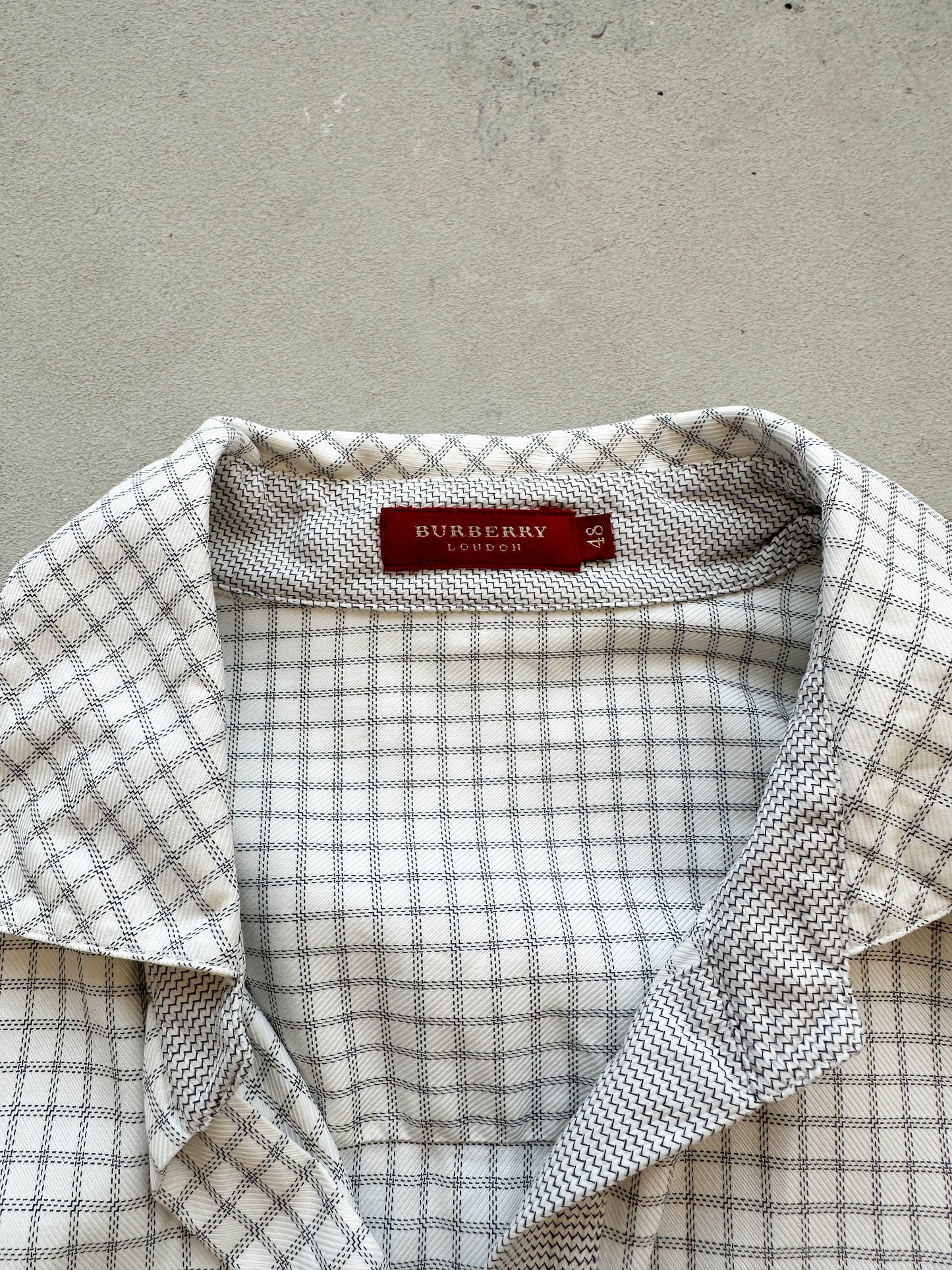 Camisa Burberry vintage