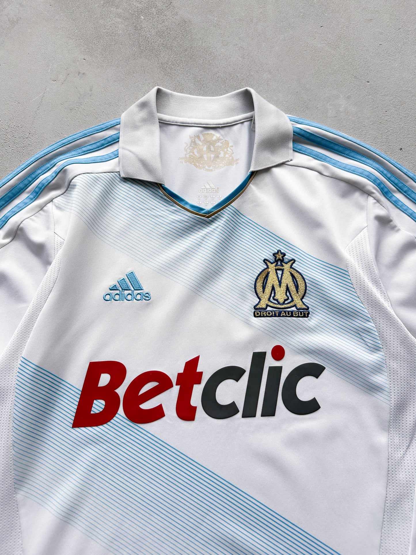 Adidas Olympique de Marseille 2011-12 Home Shirt