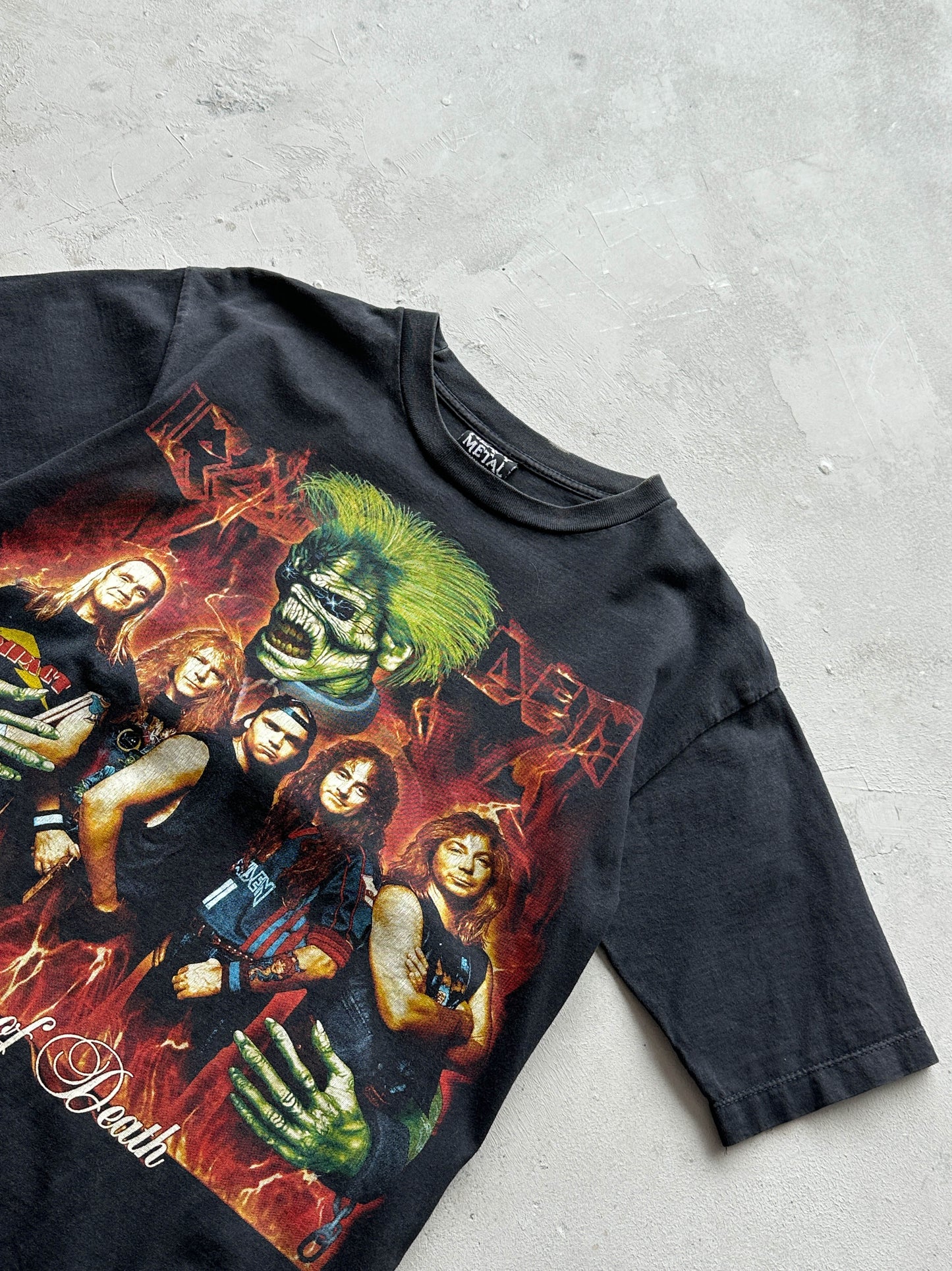 Camiseta Iron Maiden vintage 90s