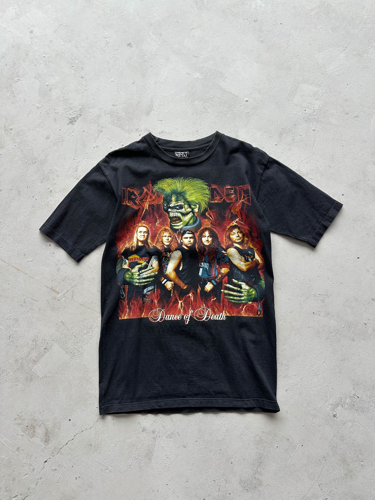 Camiseta Iron Maiden vintage 90s