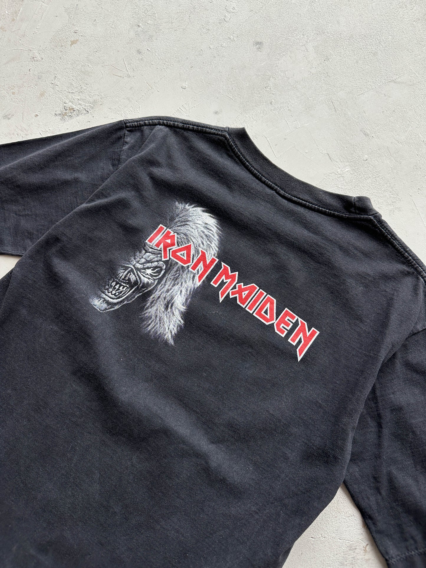 Camiseta Iron Maiden vintage 90s
