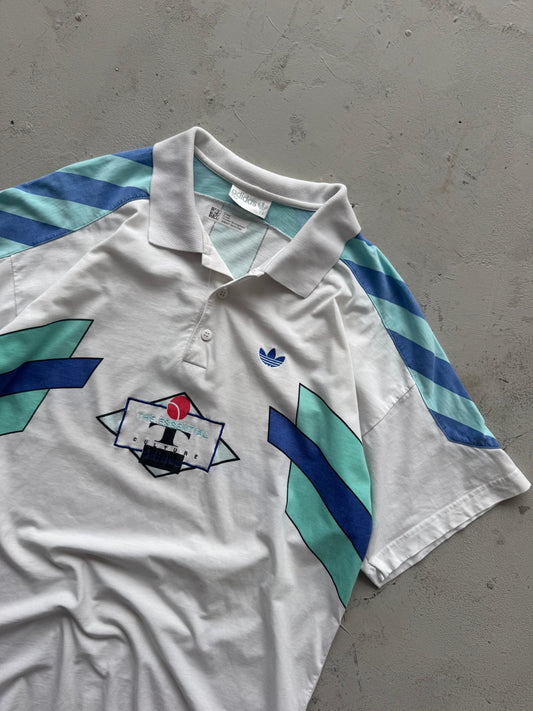 Polo Adidas tenis vintage 90s