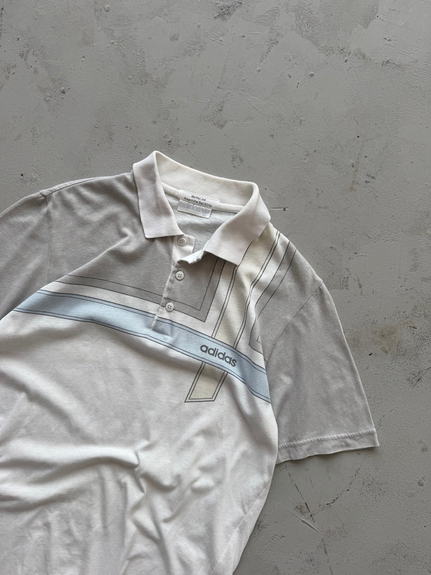 Polo Adidas tenis vintage 90s
