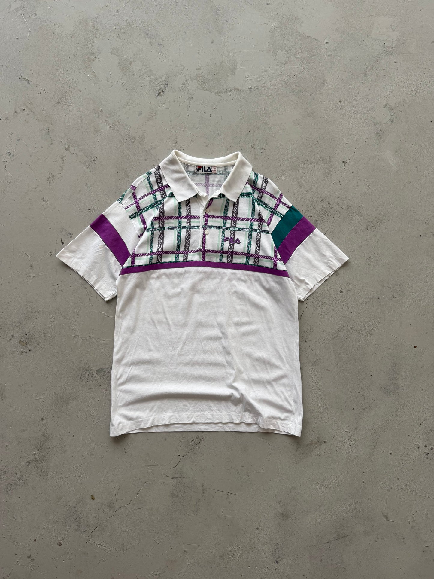 Polo Fila tenis vintage 90s