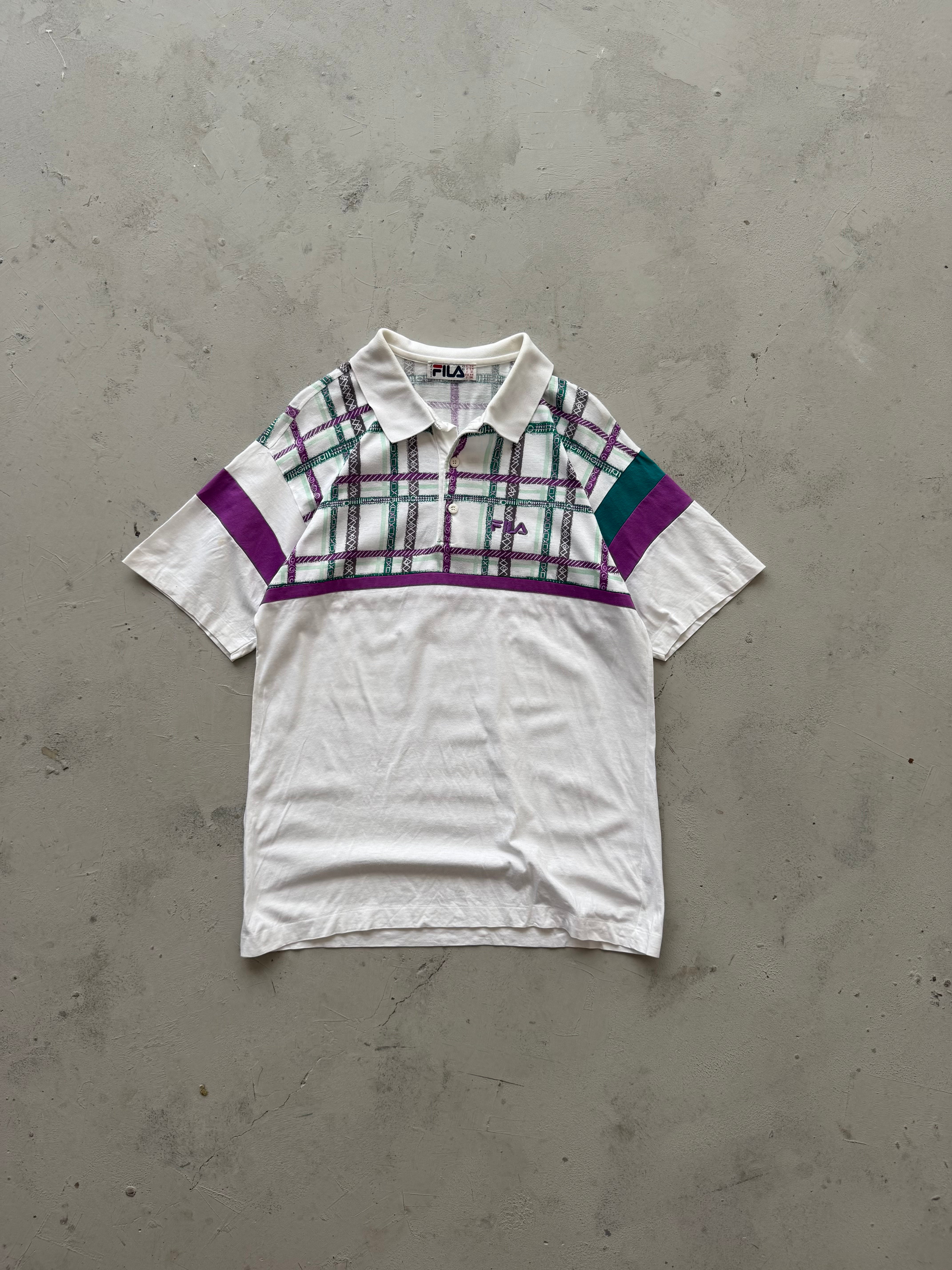 Polo Fila tenis vintage 90s