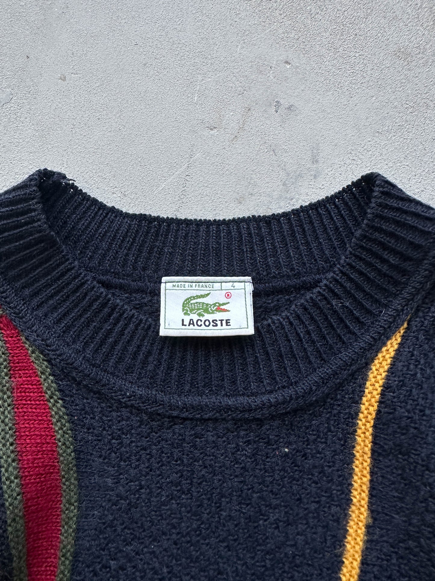 Jersey Lacoste Coogi vintage 90s