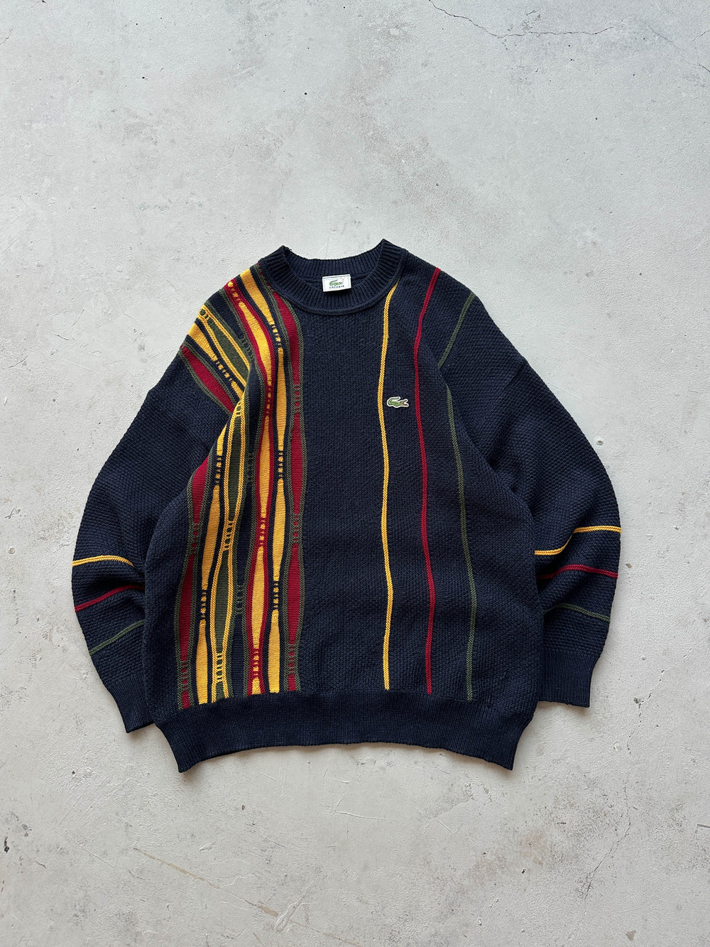 Jersey Lacoste Coogi vintage 90s