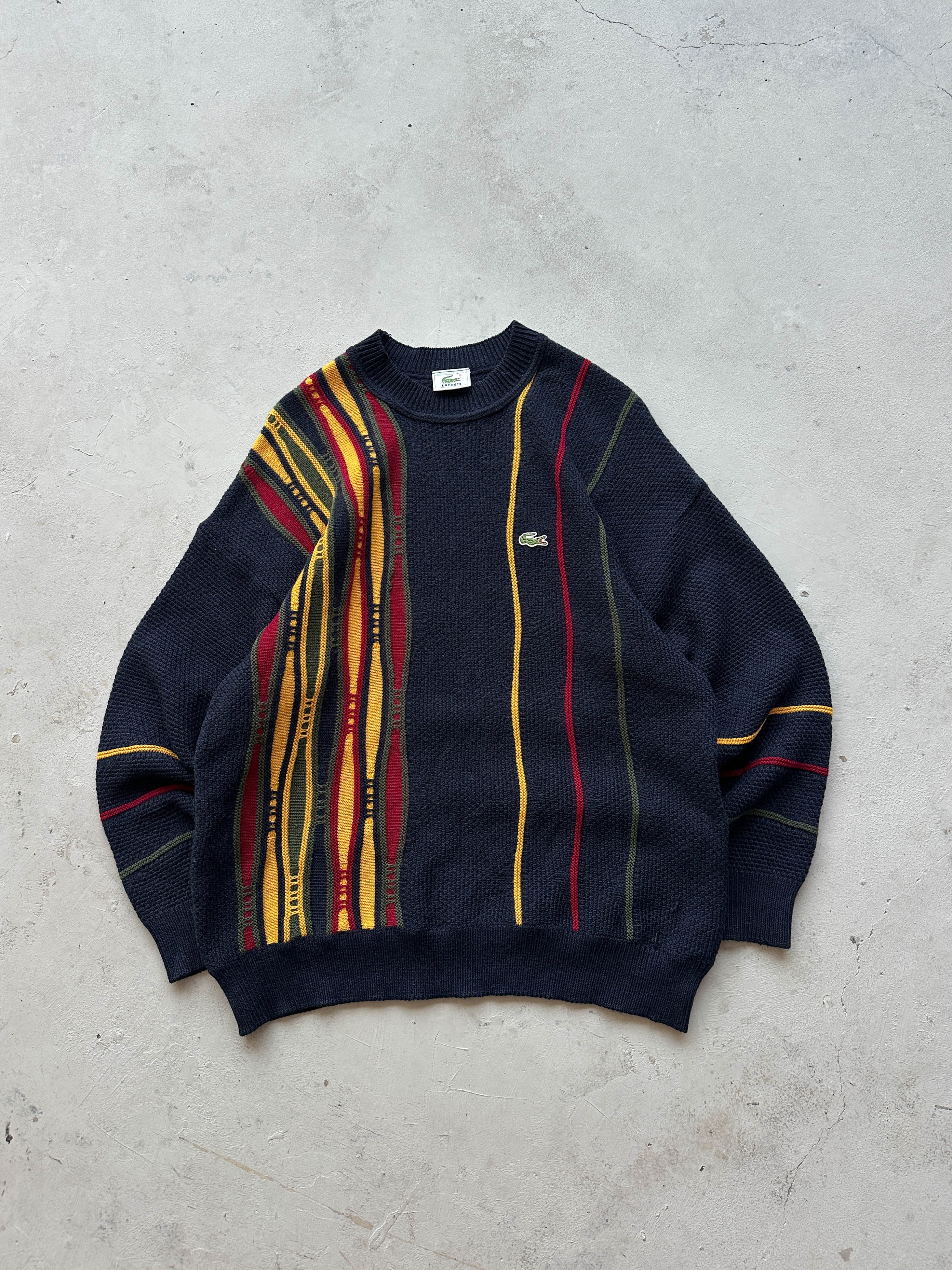 Jersey Lacoste Coogi vintage 90s